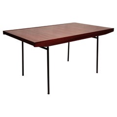 Table Modèle 324 d'Alain Richard, Édition TV Meubles, Bois de Rose, vers 1953