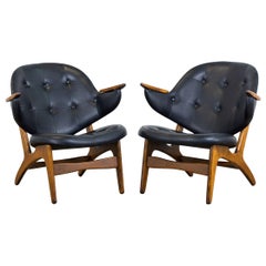 Model 33 Lounge Chairs by Carl Edward Matthes, 1950s, Set of 2