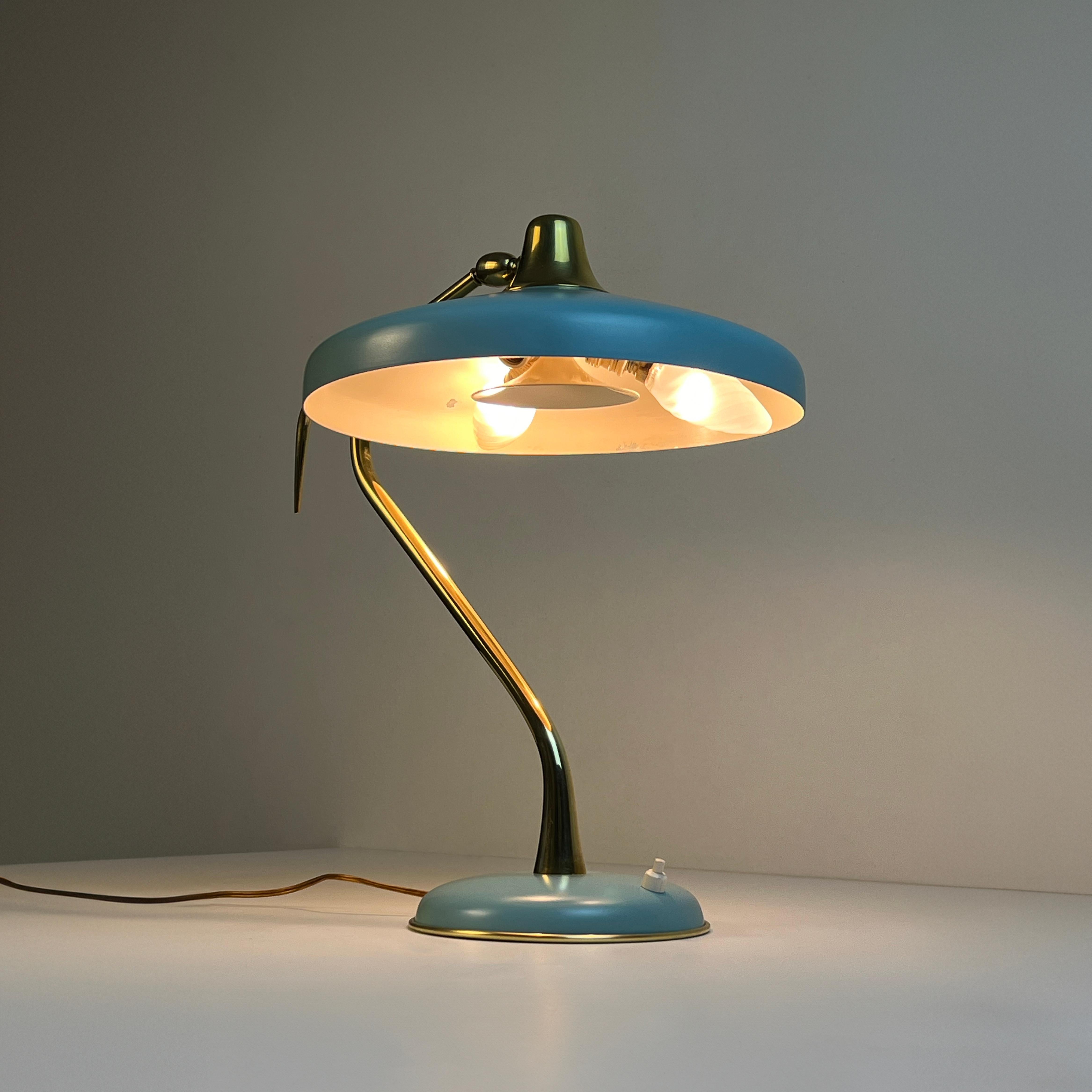 Lampe de table modèle 331 conçue par Oscar Torlasco pour Lumi Milano, Italie, années 1950 en vente 6