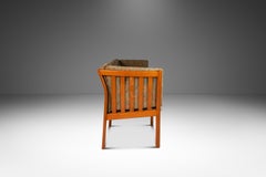 Model 333 Three-Seater Sofa in Solid Beech by Schou Andersen, Denmark, c. 1980s