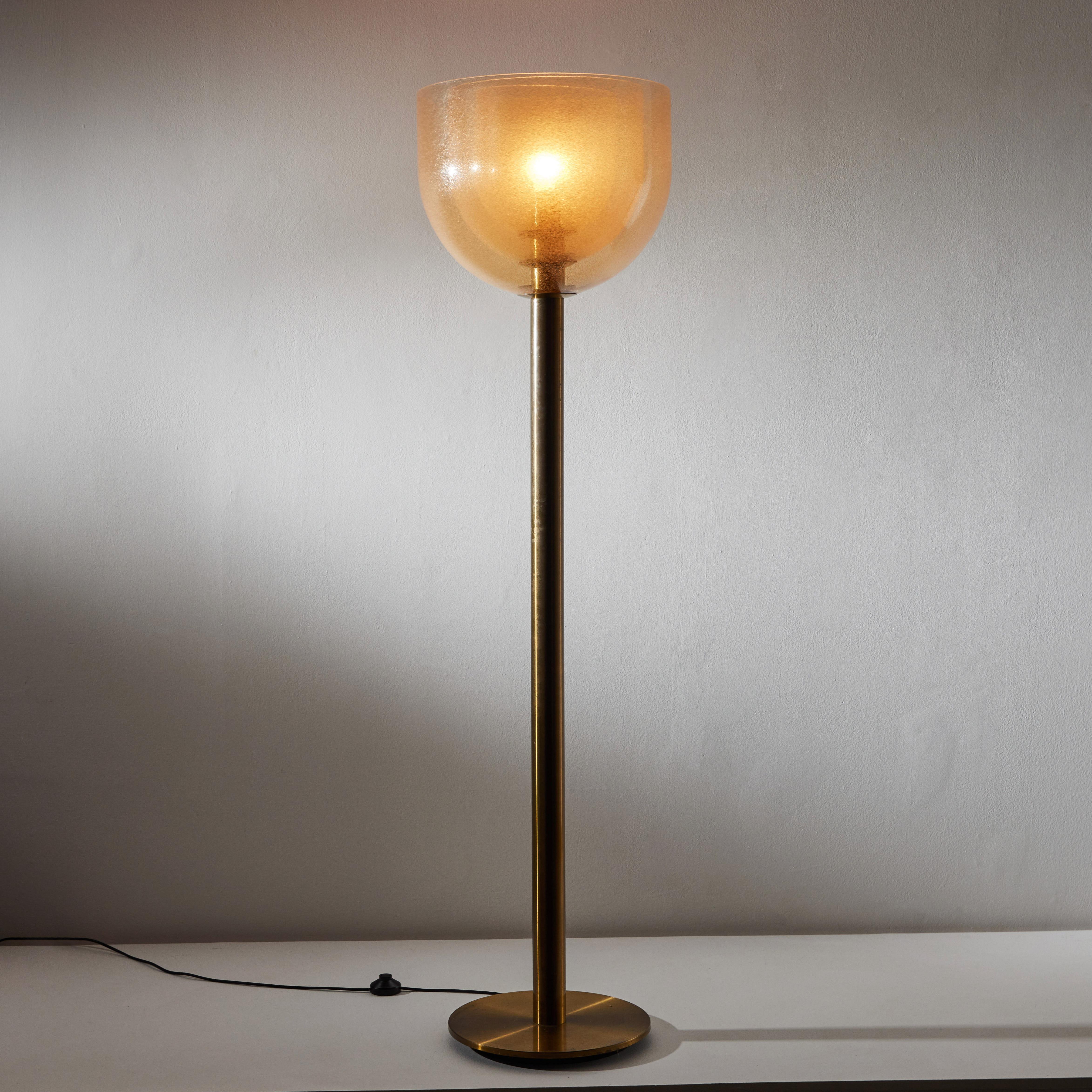 Italian Model 338 Floor Lamp by Carlo Nason for Mazzega
