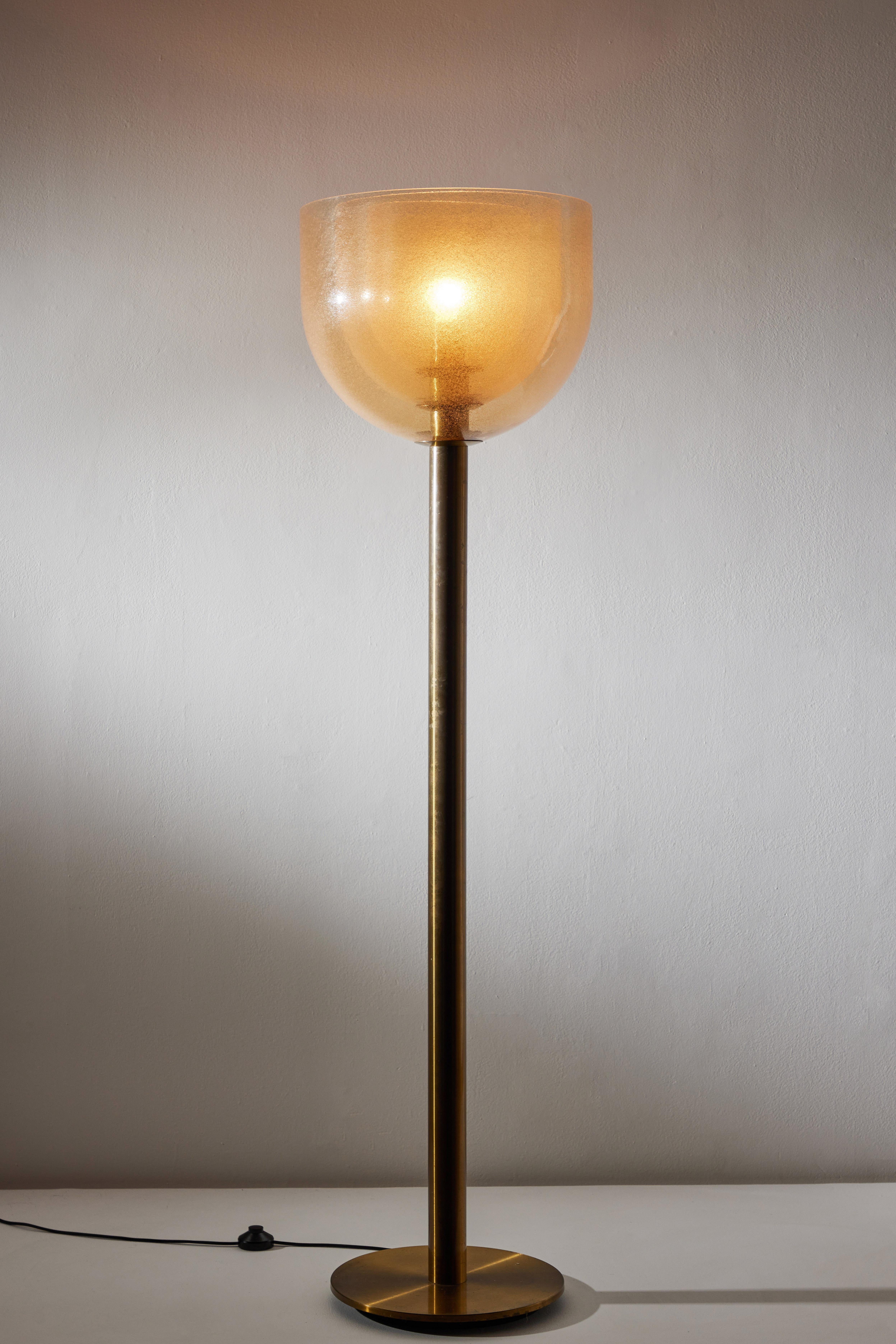 Model 338 Floor Lamp by Carlo Nason for Mazzega In Good Condition In Los Angeles, CA