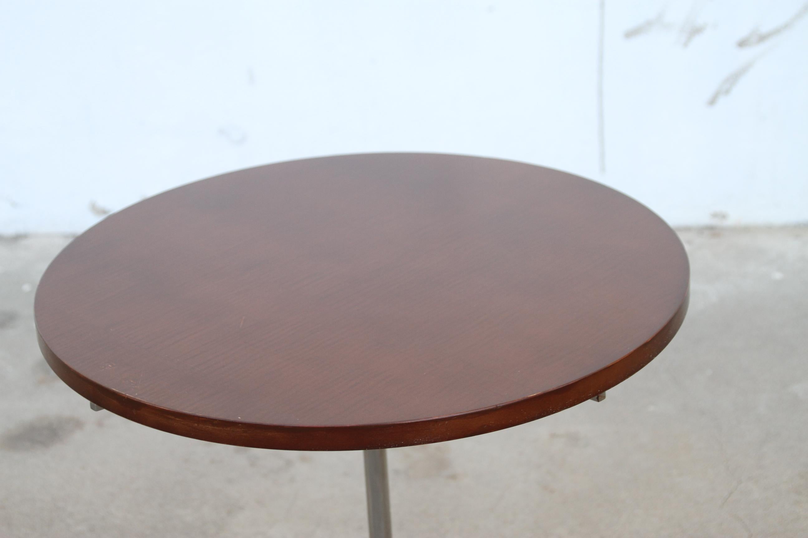 Pair of Marc Thorpe for Bernhardt Designs Side Tables w/ Curly Maple Tops For Sale 1