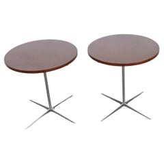 Beistelltische von Marc Thorpe für Bernhardt Designs mit geschwungenen Ahornplatten, Paar