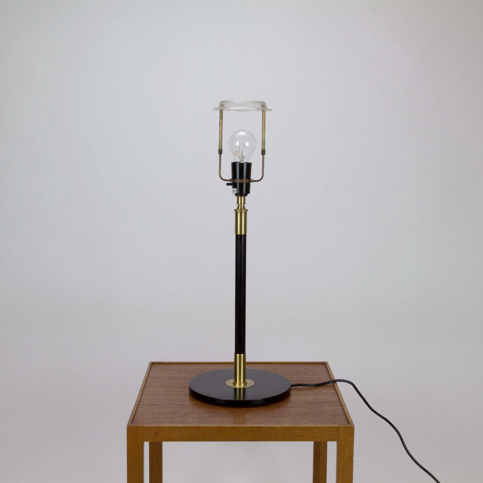 Model 352 Adjustable Table Lamp by Aage Petersen for Le Klint, Denmark, 1970s 2