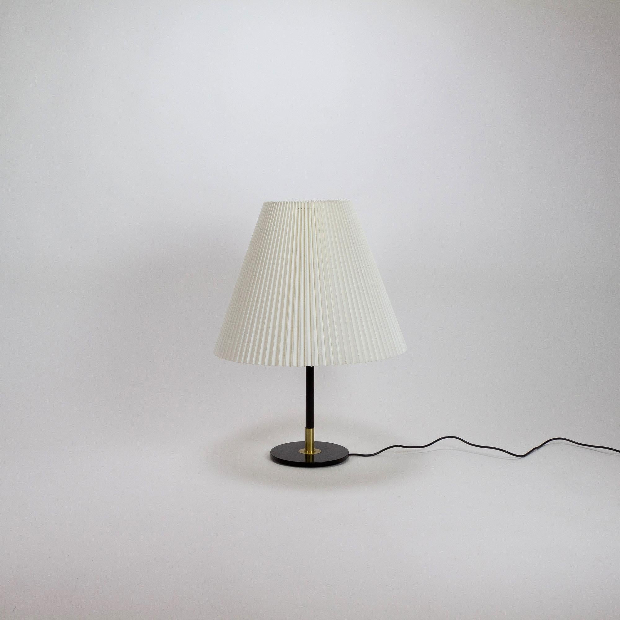 Mid-Century Modern Model 352 Adjustable Table Lamp by Aage Petersen for Le Klint, Denmark, 1970s