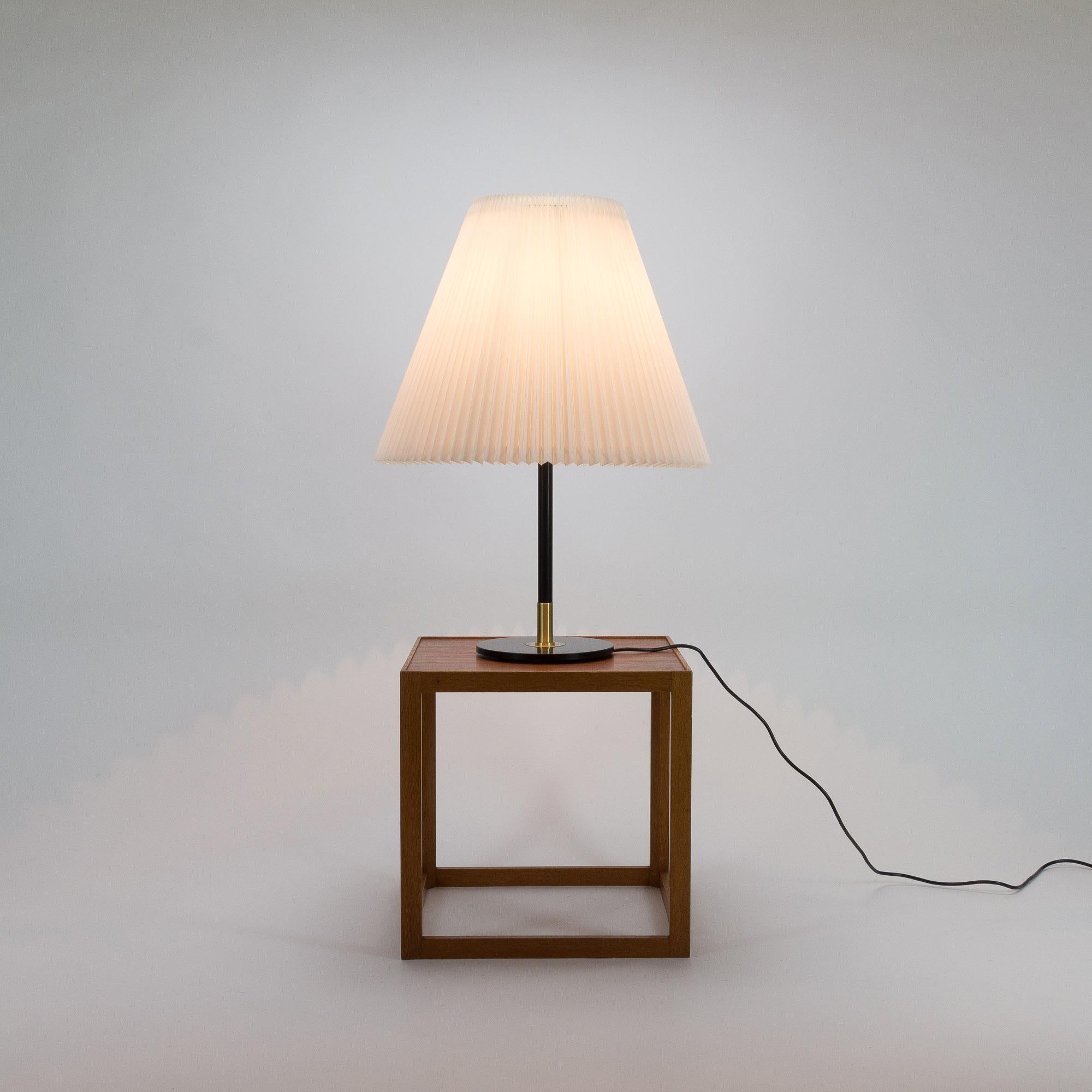 Danish Model 352 Adjustable Table Lamp by Aage Petersen for Le Klint, Denmark, 1970s