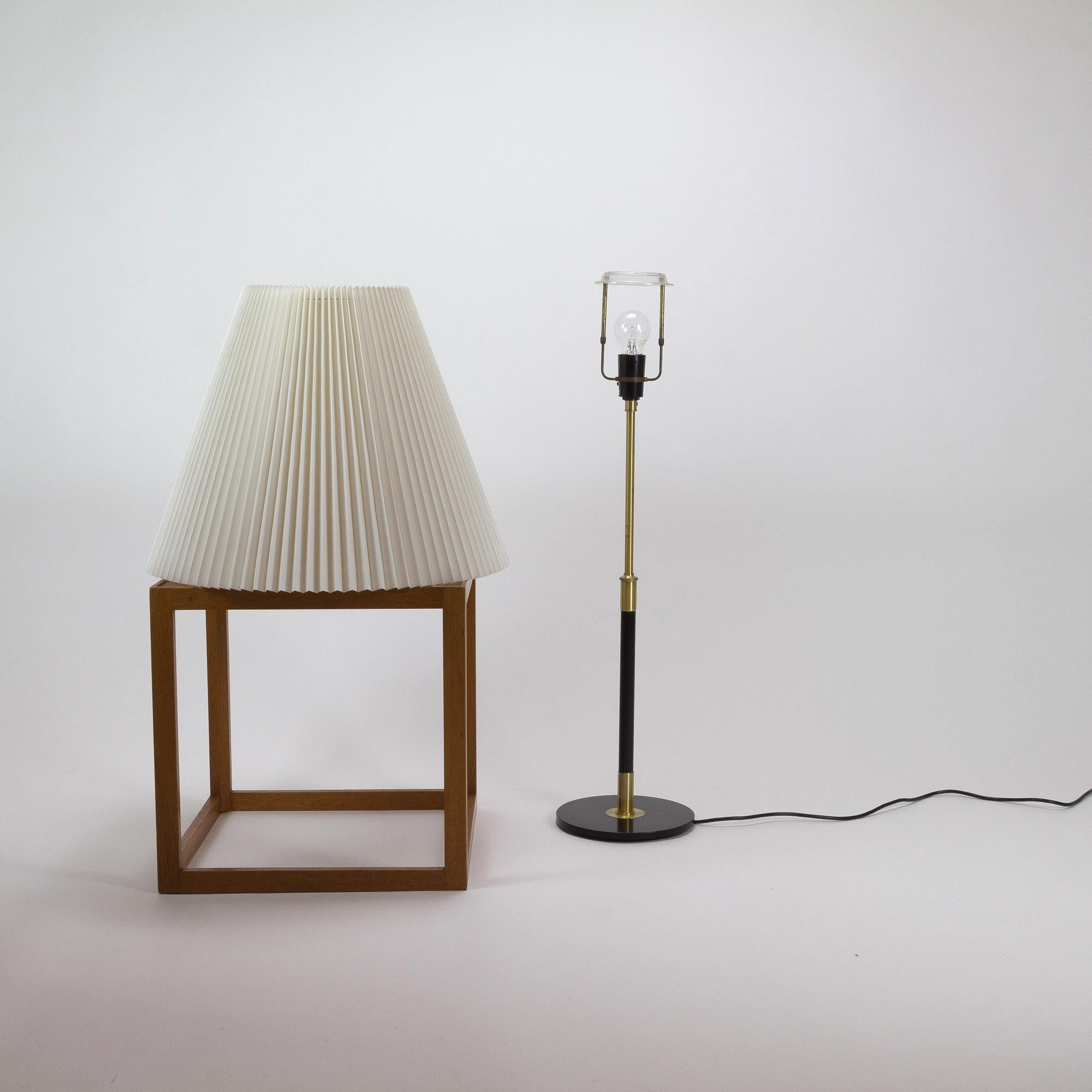 Metal Model 352 Adjustable Table Lamp by Aage Petersen for Le Klint, Denmark, 1970s
