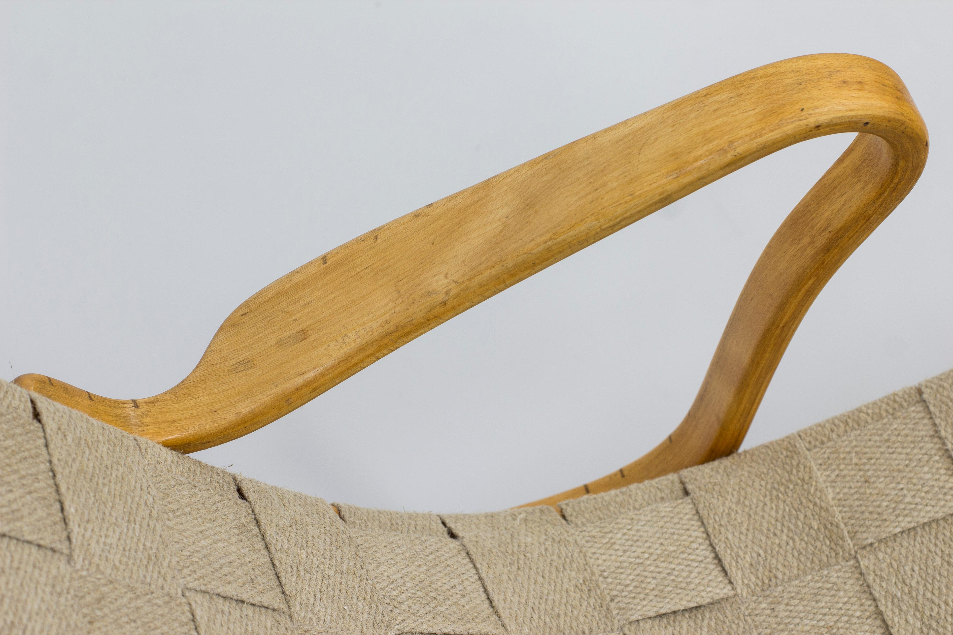 Model 36 chaise longues by Bruno Mathsson for Firma Karl Mathsson 1940s Sweden For Sale 5