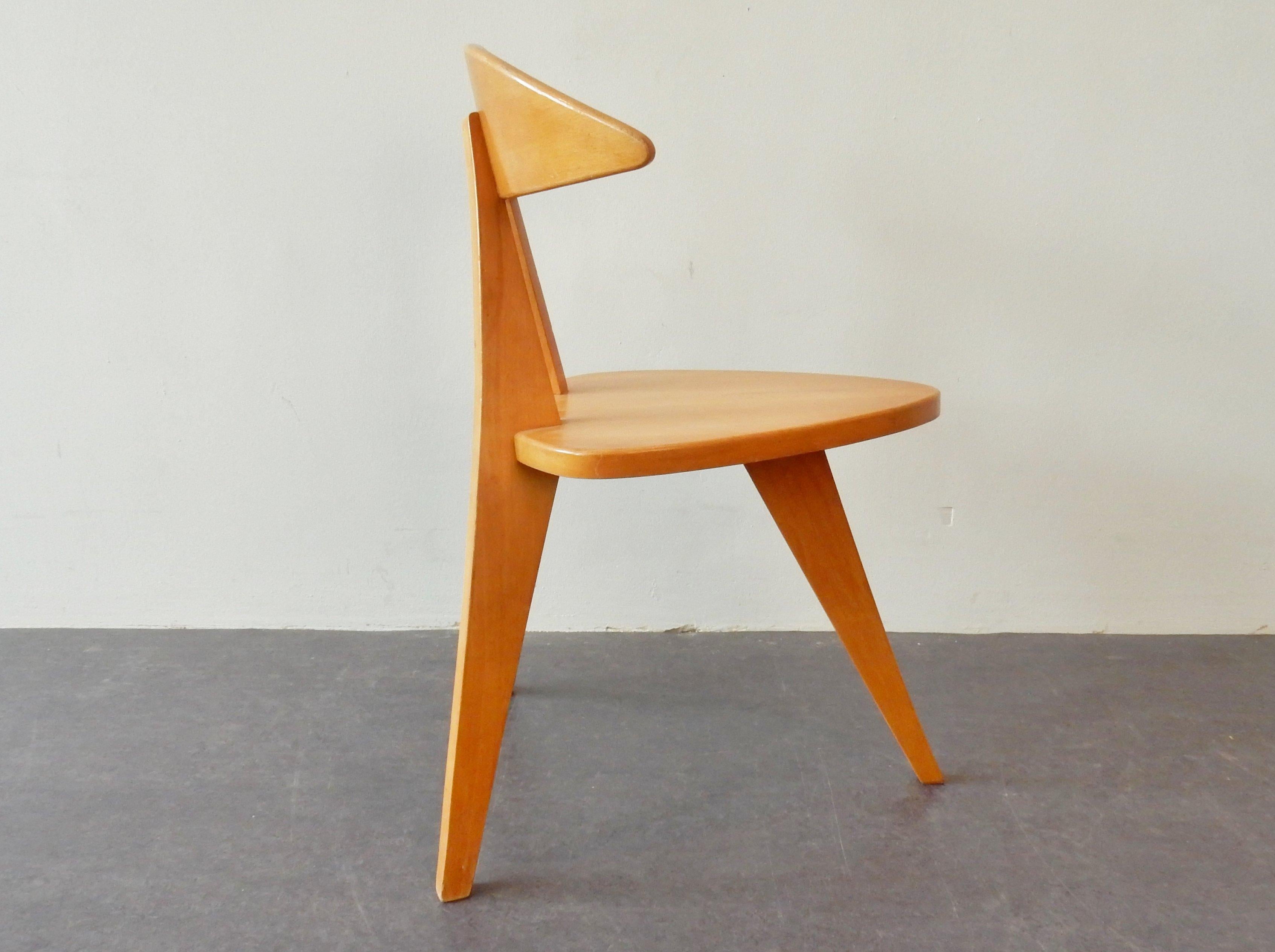 Mid-20th Century Model '360' Children Chair by Walter Papst for Wilkhahn, Germany 1950's For Sale