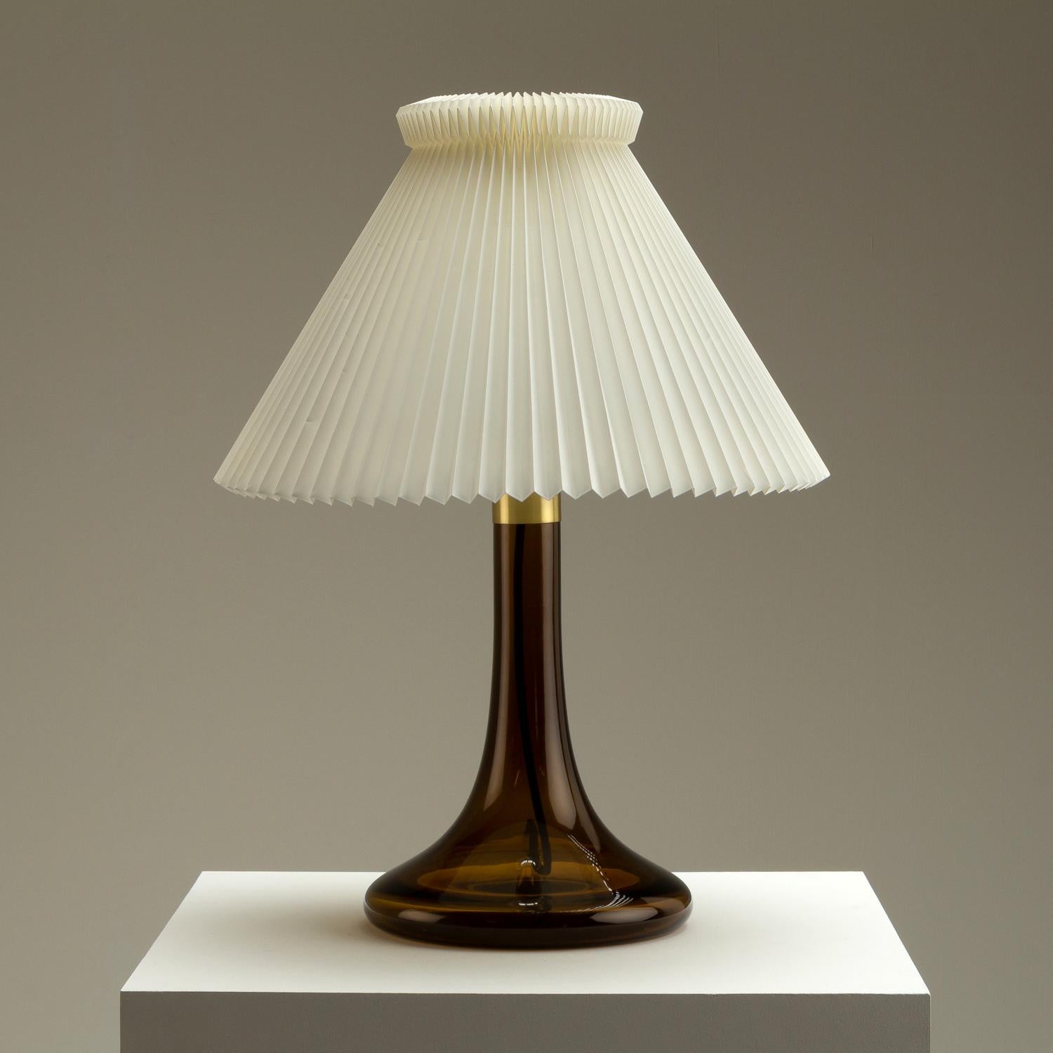 Mid-Century Modern Model 363 Table Lamp by Poul Christiansen for Le Klint, Denmark, 1960s For Sale