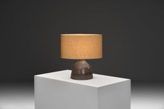 Model "378" Stoneware Table Lamp by Robert Bentsen, Denmark ca 1960s