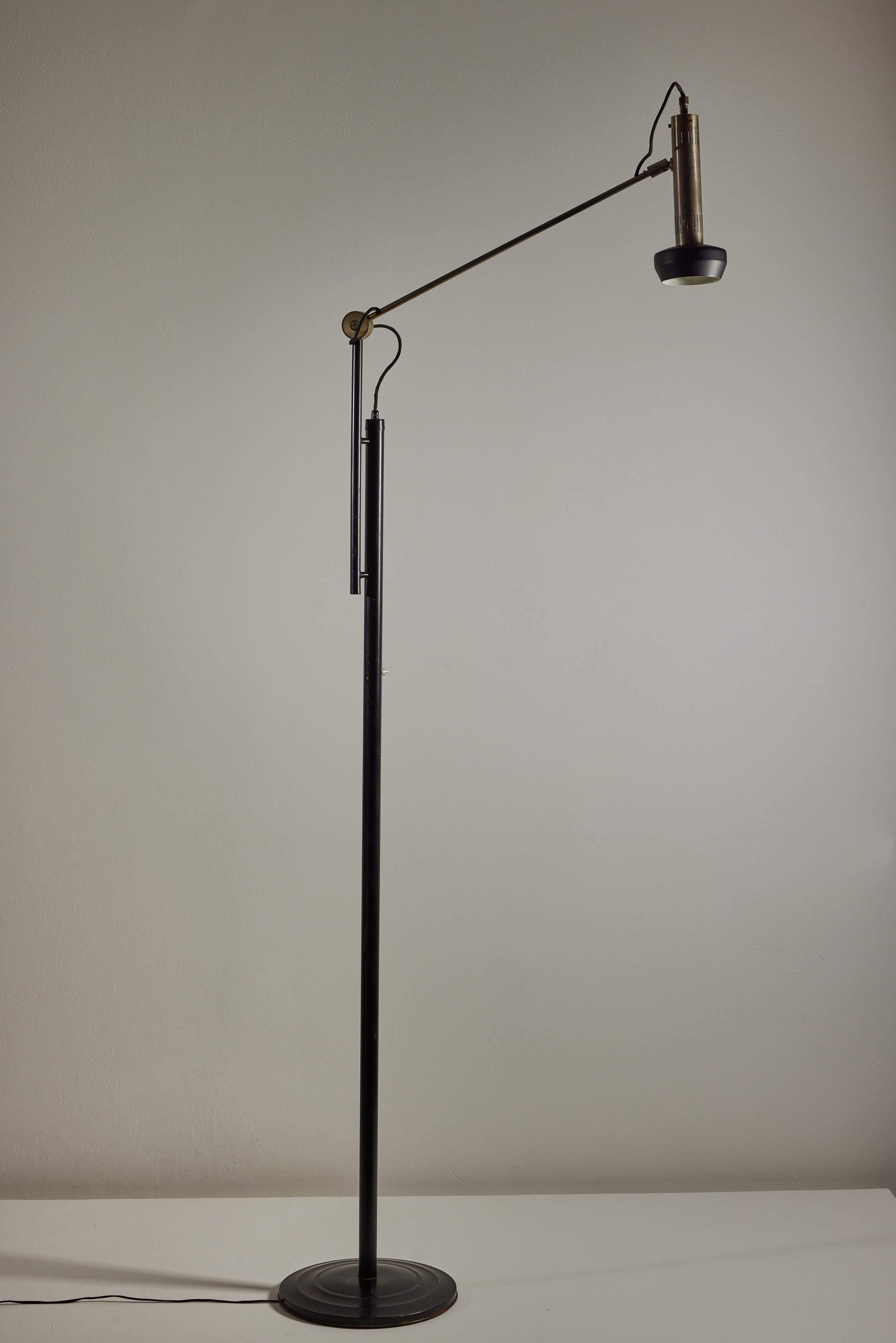 Italian Model 387 Floor Lamp by Tito Agnoli for Oluce