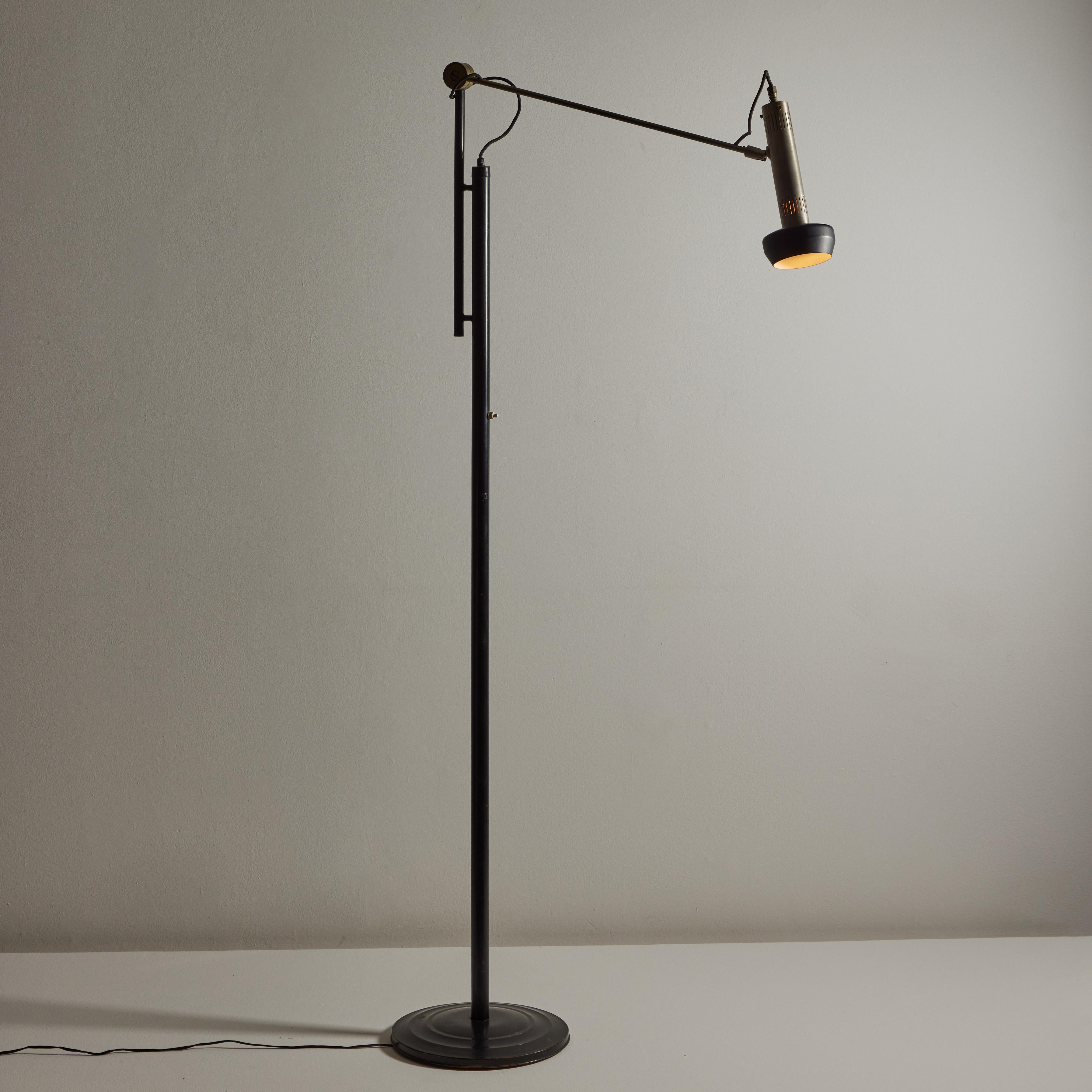 Model 387 Floor Lamp by Tito Agnoli for Oluce In Good Condition In Los Angeles, CA