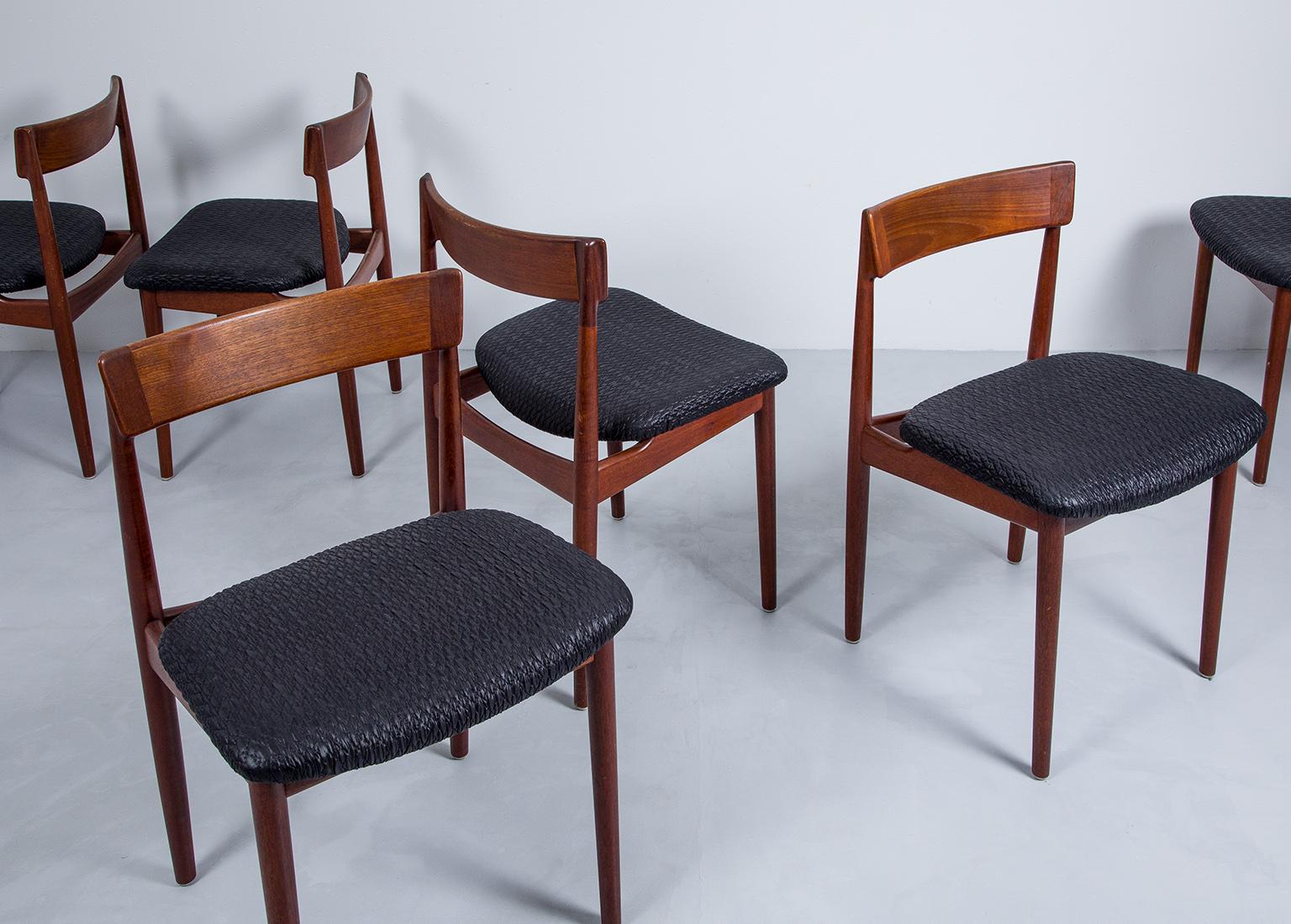 Model 39 Dining Chairs by Henry Rosengren Hansen for Brande Møbelindustri, 1960s 9