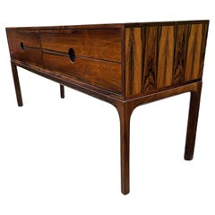 Model 394 Low Chest of 4 Drawers by Kai Kristiansen for Aksel Kjersgaard