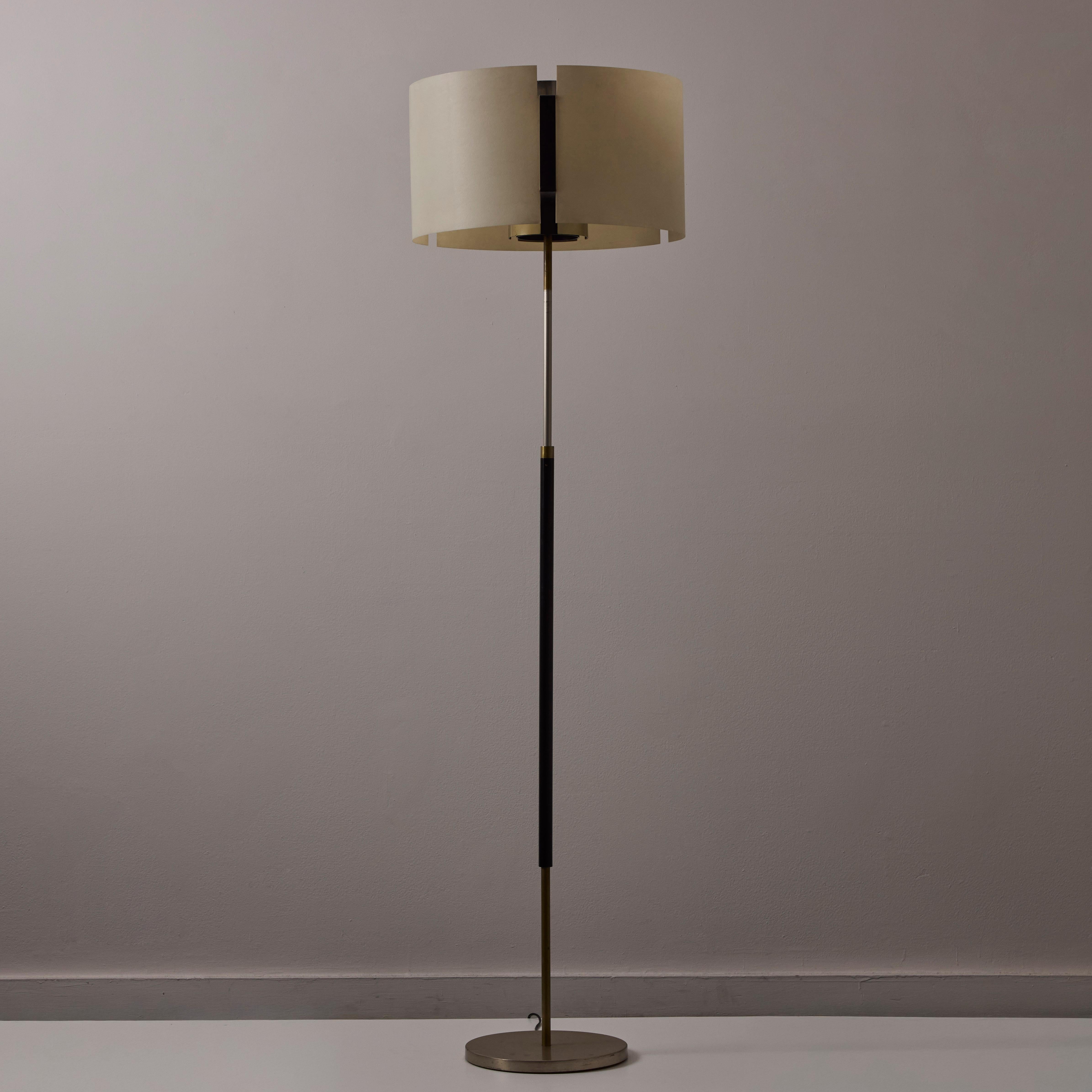 Lampadaire Modèle 397 d'Angelo Ostuni et Renato Forti pour Oluce Bon état - En vente à Los Angeles, CA