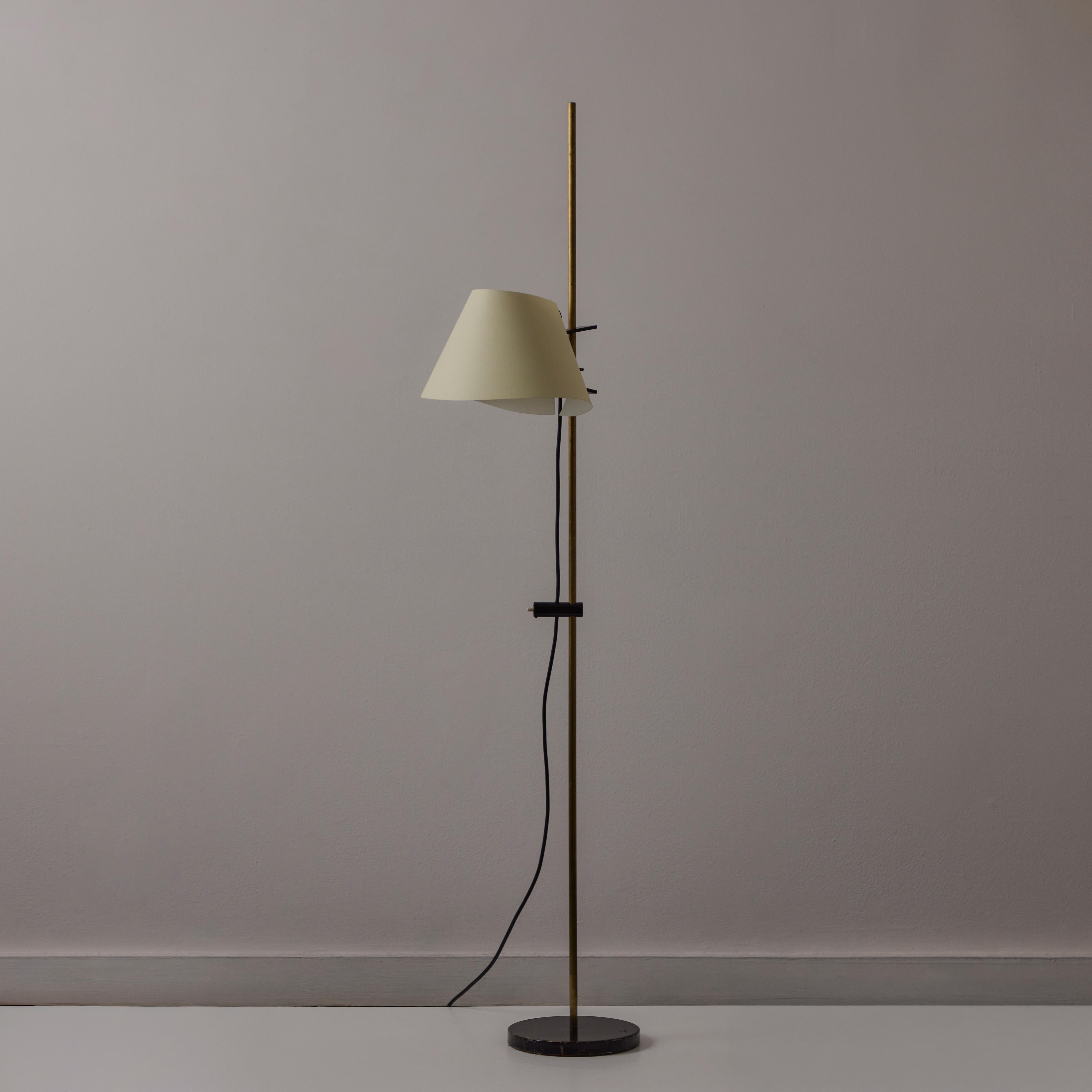 Lámpara de pie Model 398 de Ostuni & Forti para Oluce Moderno de mediados de siglo en venta
