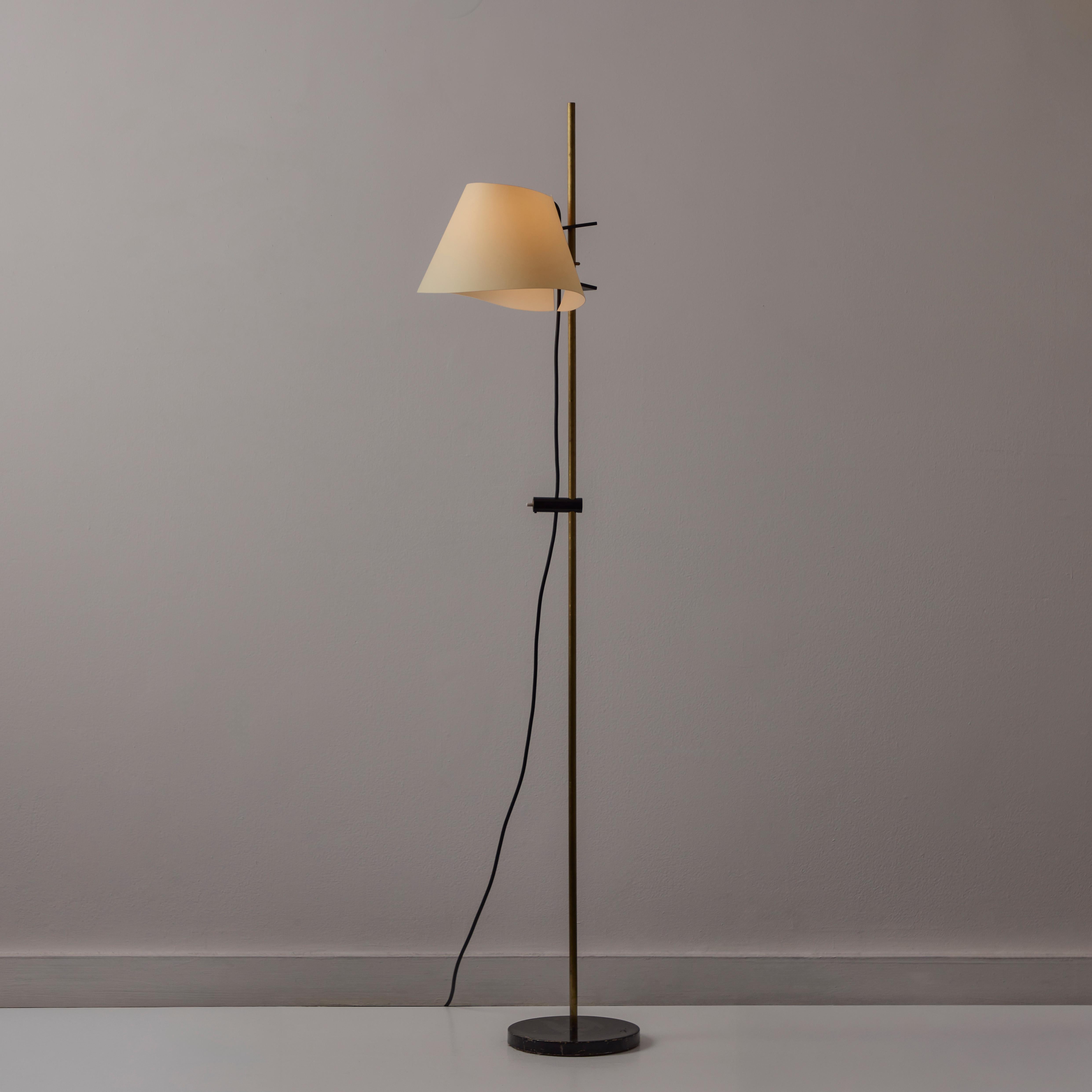 Lámpara de pie Model 398 de Ostuni & Forti para Oluce Italiano en venta