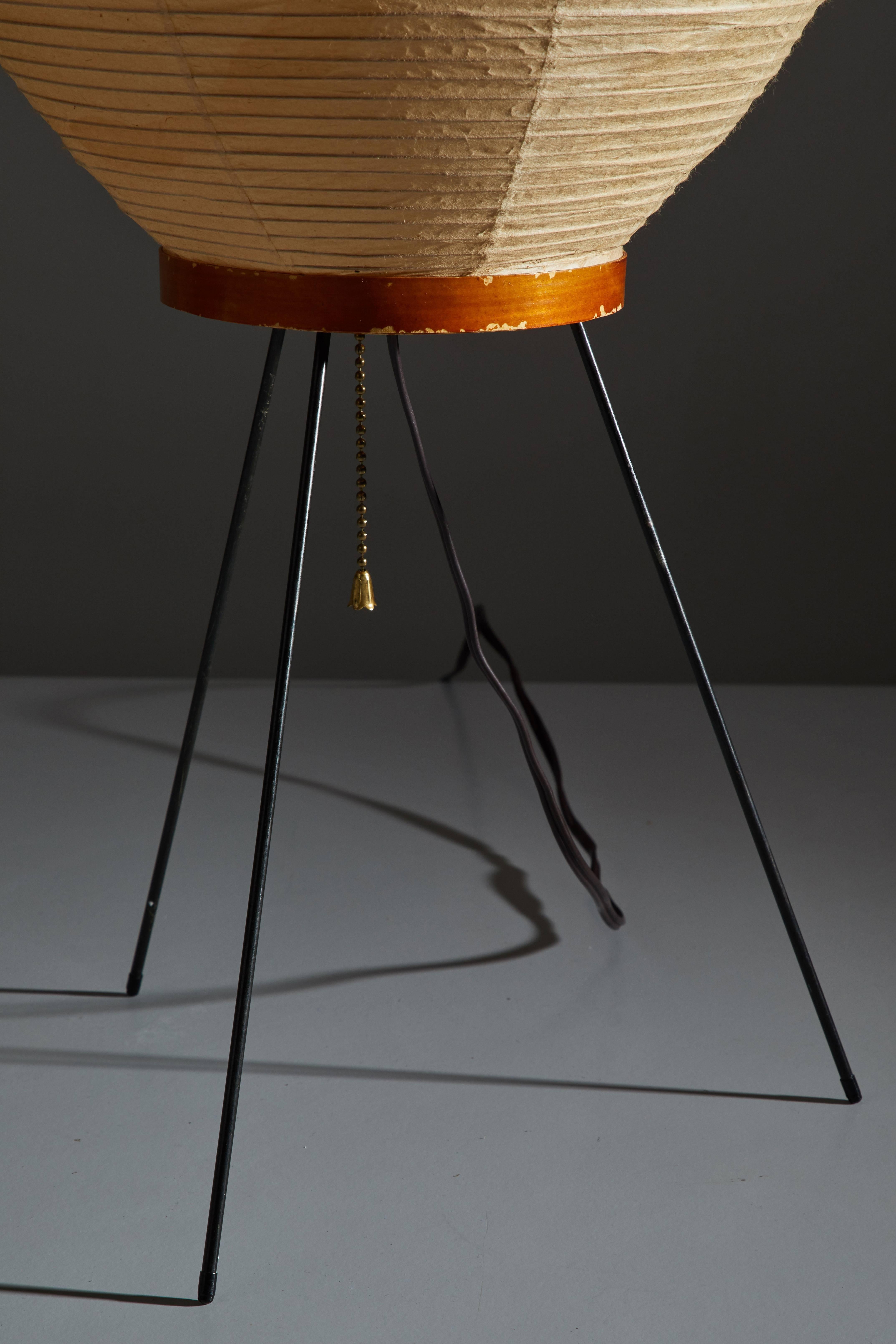Modell 3A Tischleuchte von Isamu Noguchi für Akari (Holz)