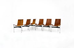 Model No T&T Chair by William Katavolos for Laverne International, 1952, set of 6