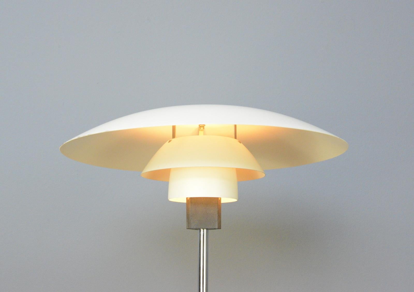 Scandinavian Modern Model 4/3 table lamp by Louis Poulsen Circa 1960s For Sale