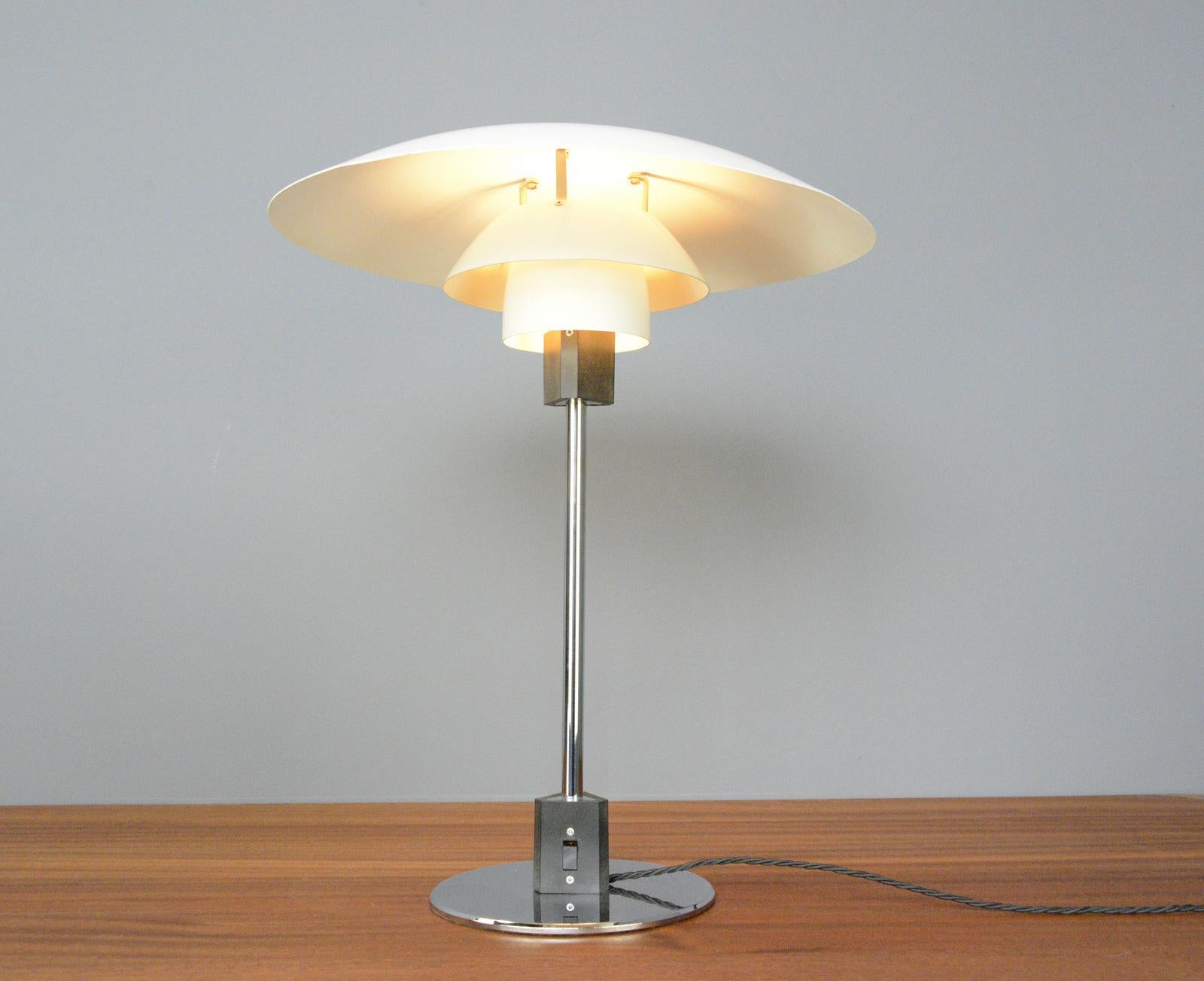 Danish Model 4/3 Table Lamp By Louis Poulsen Circa 1960s For Sale