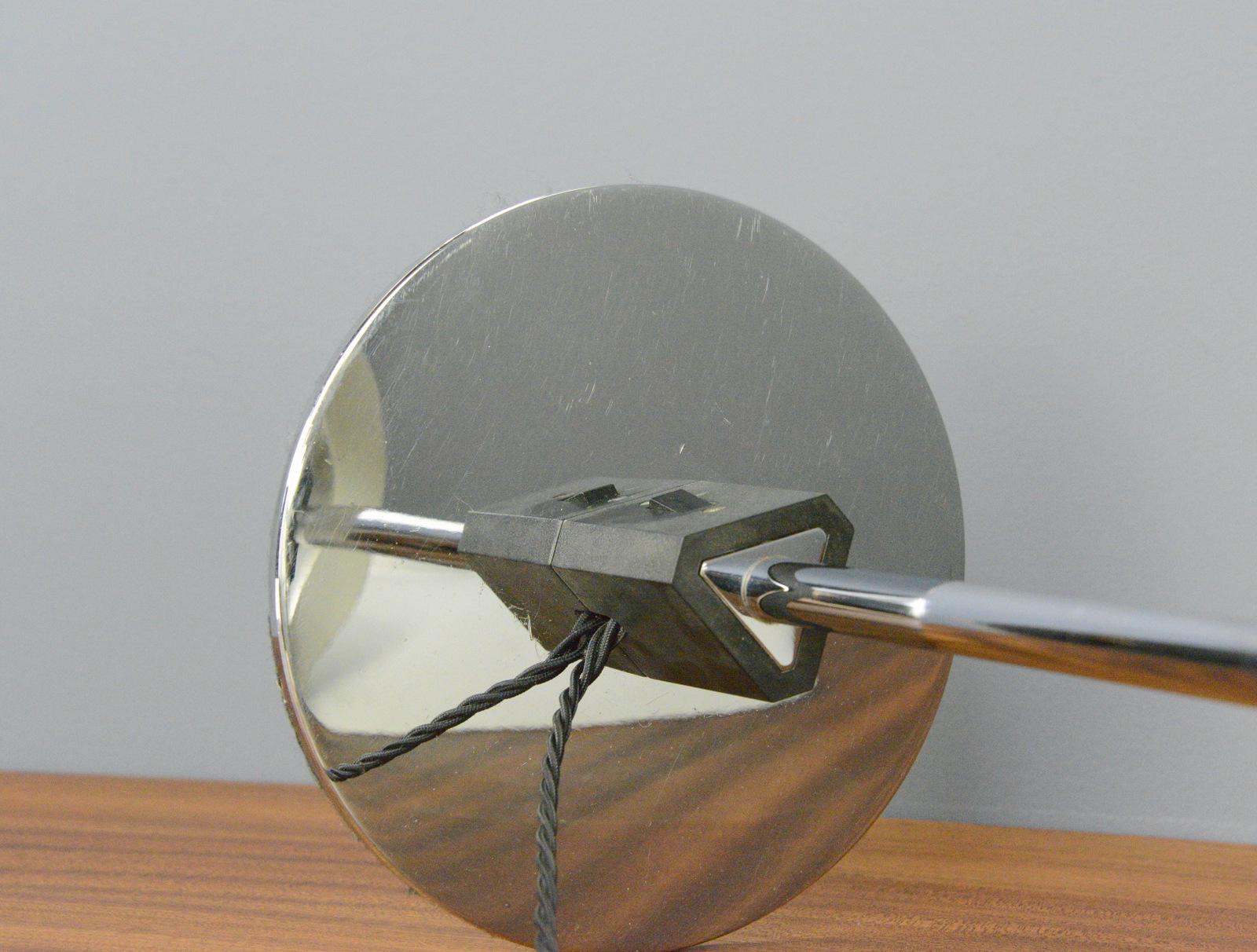 Steel Model 4/3 Table Lamp by Louis Poulsen, Circa 1960s For Sale
