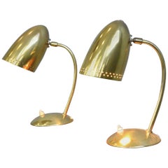 Model 4007 Table Lamps by Christian Dell for Kaiser Idell, circa 1930s