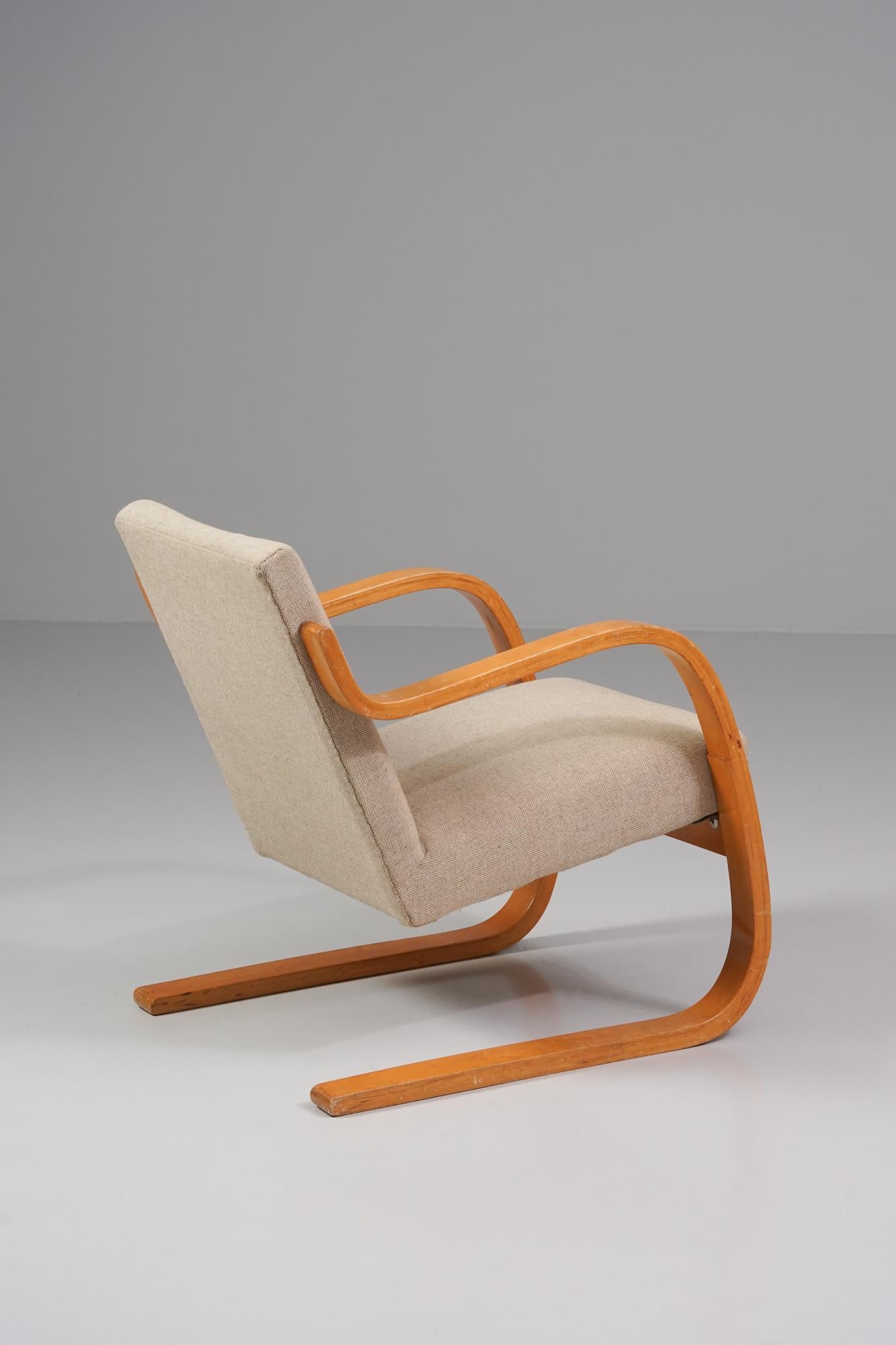 Sillón Modelo 402, Alvar Aalto, Oy Huonekalu- ja Rakennustyötehdas Ab, 1940/50s Finlandés en venta