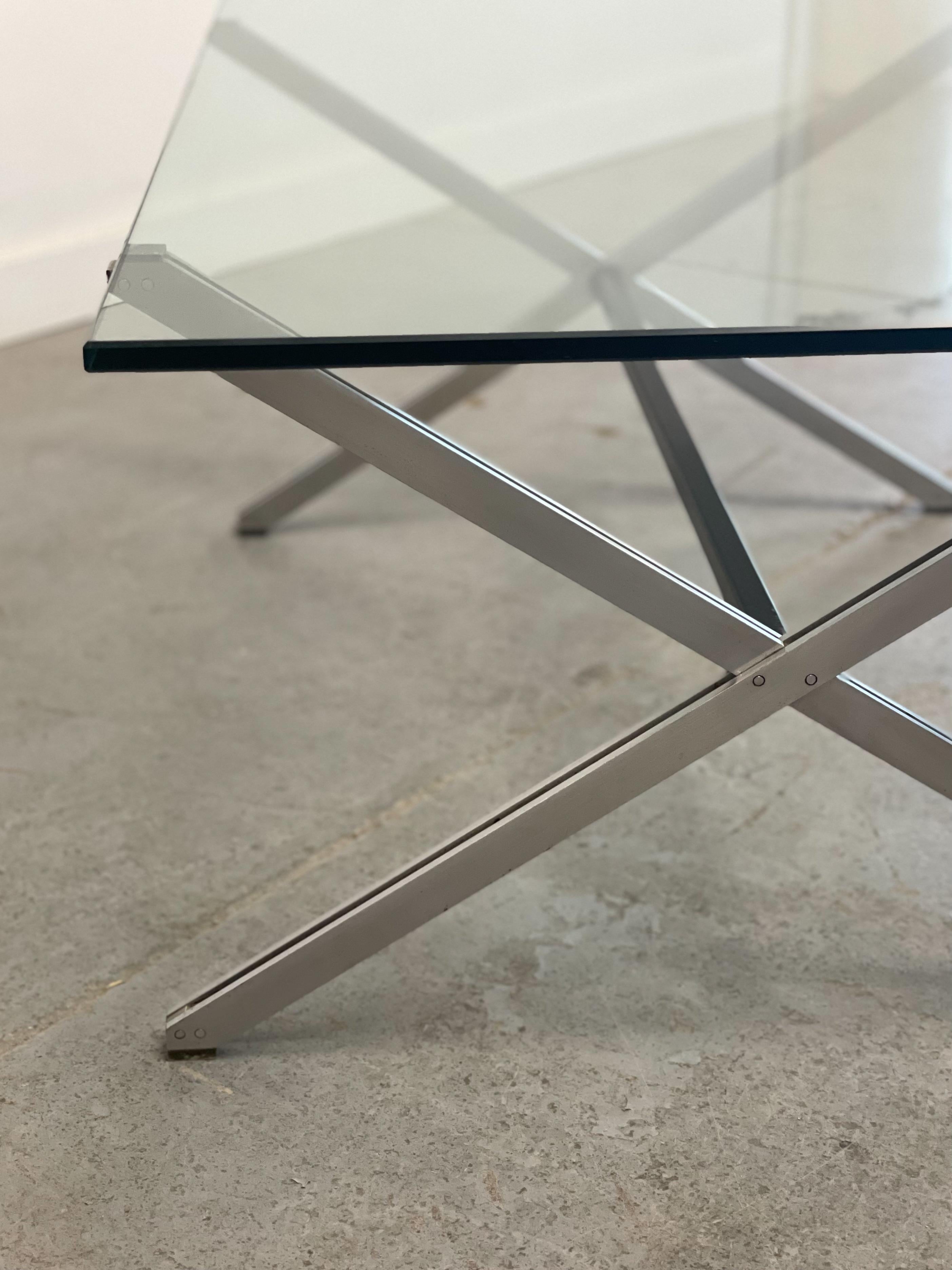 Table basse de bar parallèle modèle 405 de Florence Knoll pour Knoll Associates en vente 2