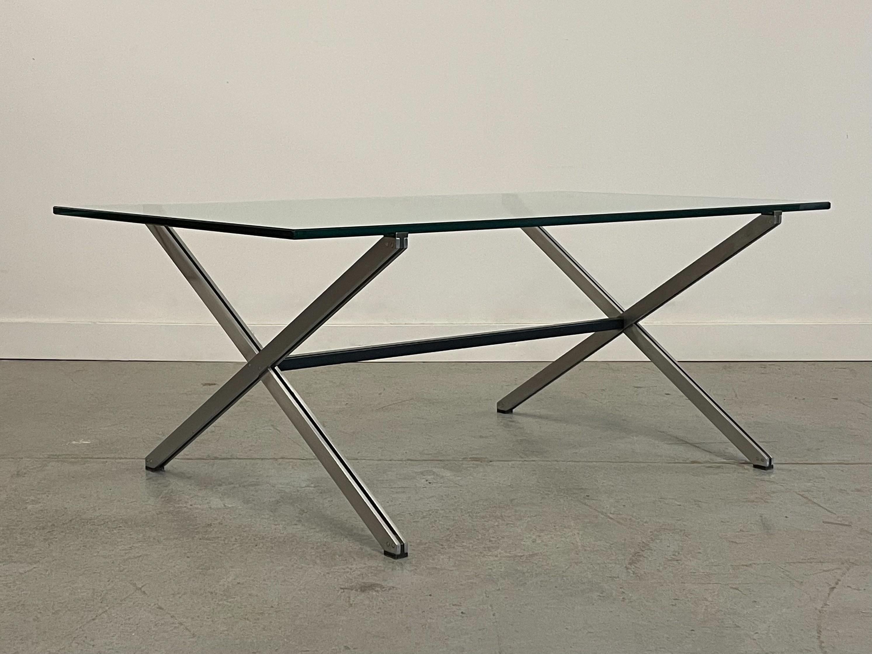 Table basse de bar parallèle modèle 405 de Florence Knoll pour Knoll Associates Bon état - En vente à Winnipeg, MB