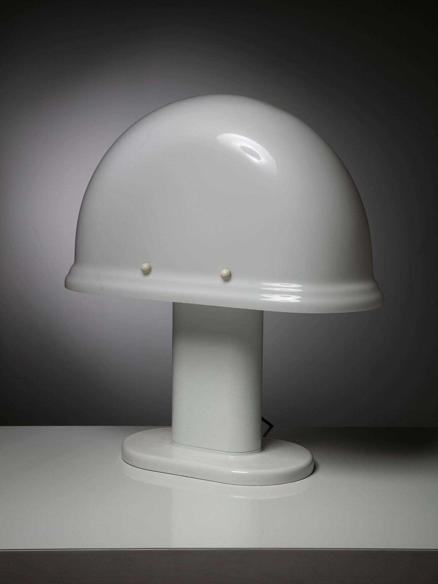 Italian Model 4054 Table Lamp by Rodolfo Bonetto for Guzzini, Italy, 1970s For Sale