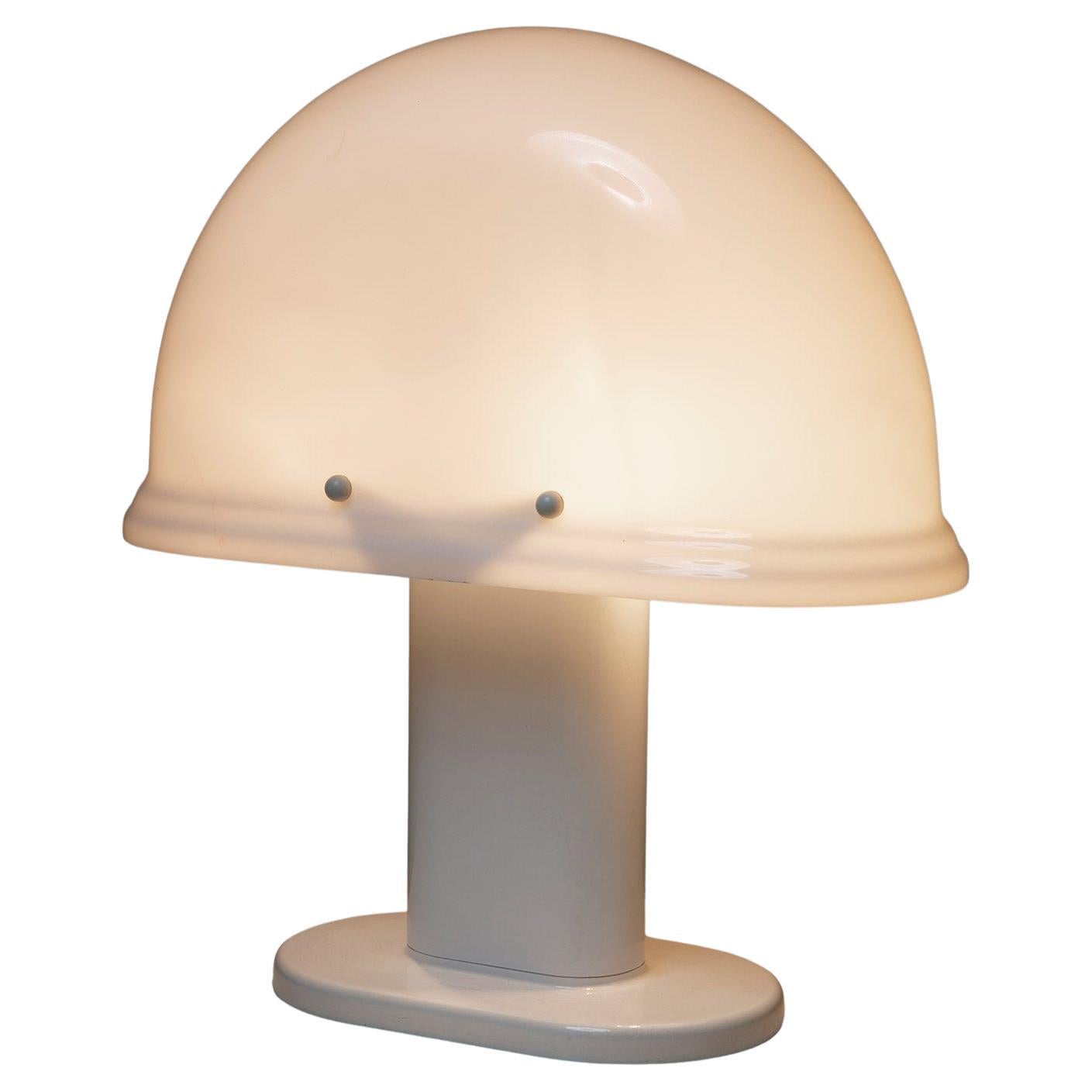 Model 4054 Table Lamp by Rodolfo Bonetto for Guzzini, Italy, 1970s For Sale
