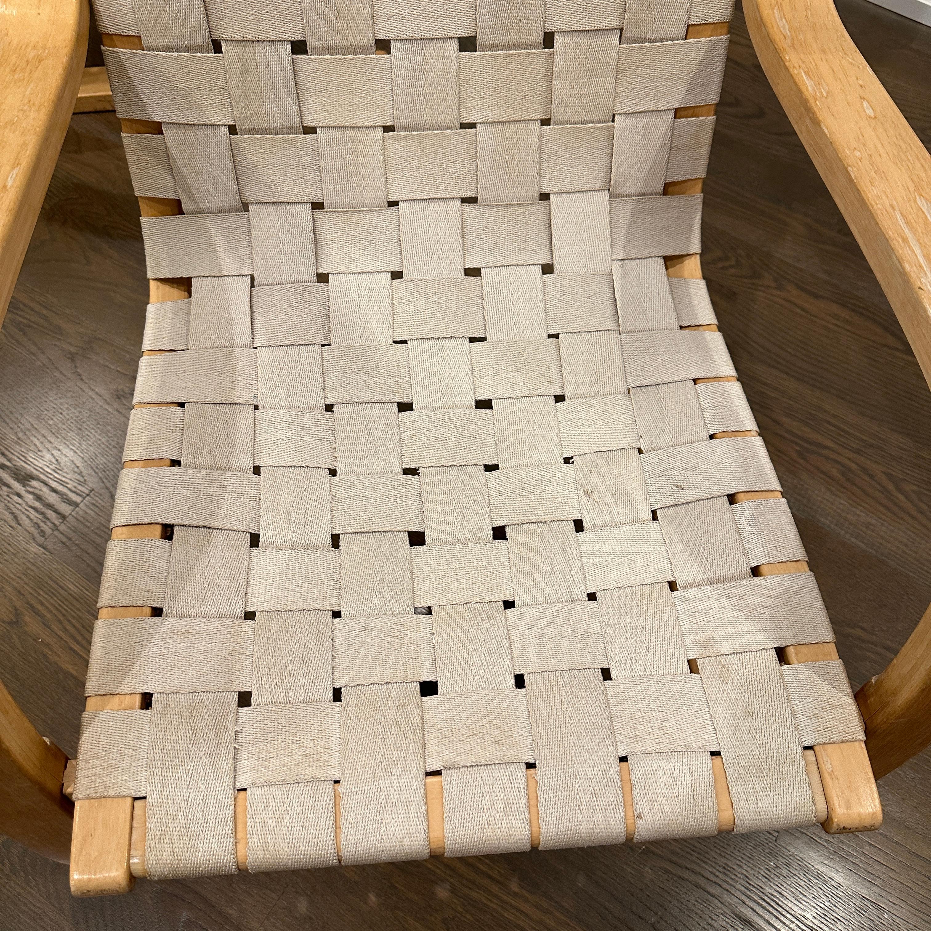 Finlandese Sedie da salotto Model 406 di Alvar Aalto per Artek in vendita