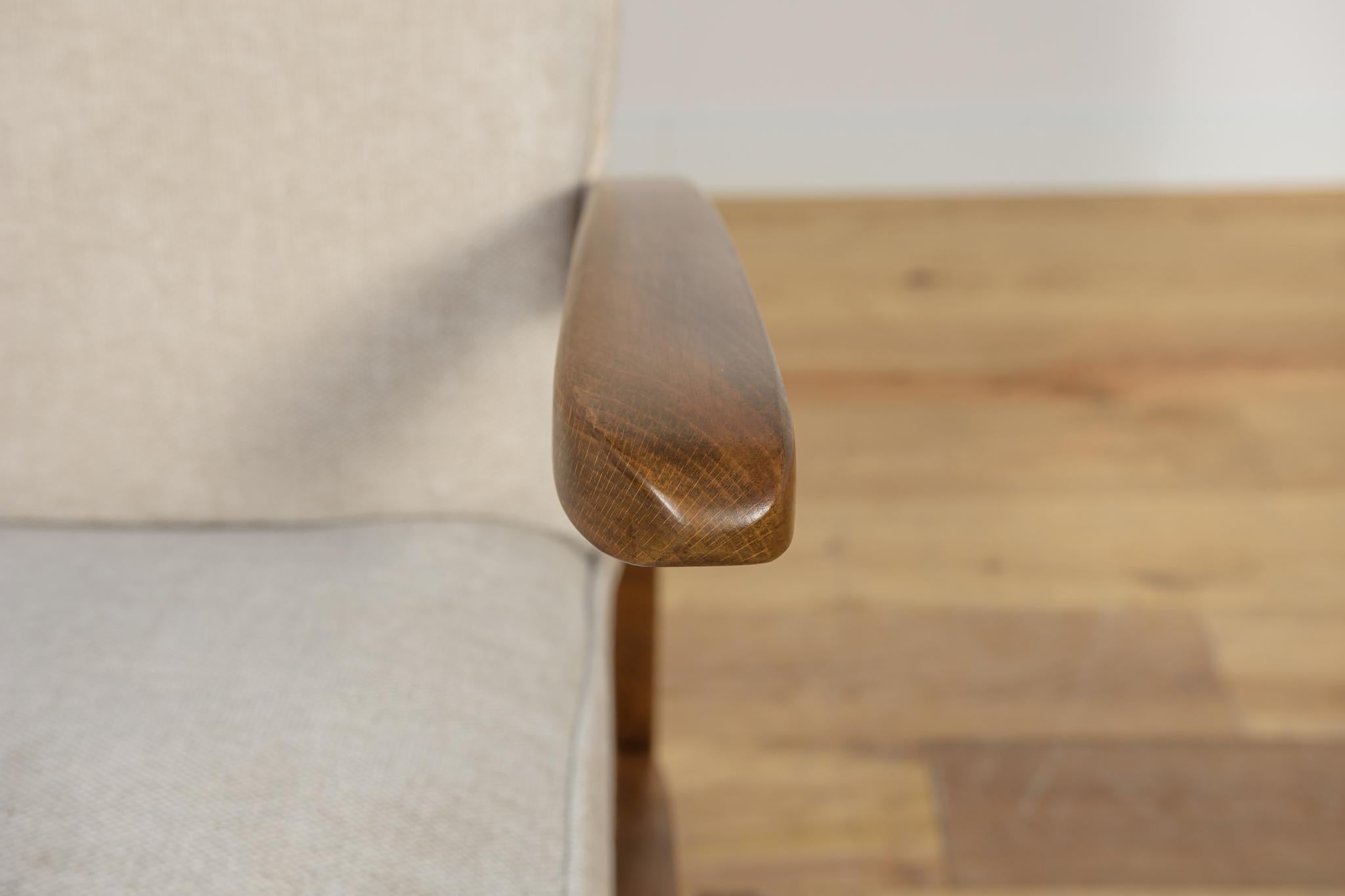 Modell 410 Sessel von Jindřich Halabala für UP Závody, Tschechoslowakei, 1930er Jahre im Angebot 3