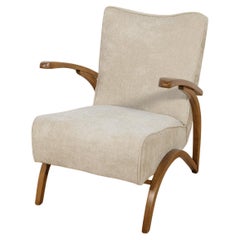 Model 410 Armchair by Jindřich Halabala for UP Závody, Czechoslovakia, 1930s