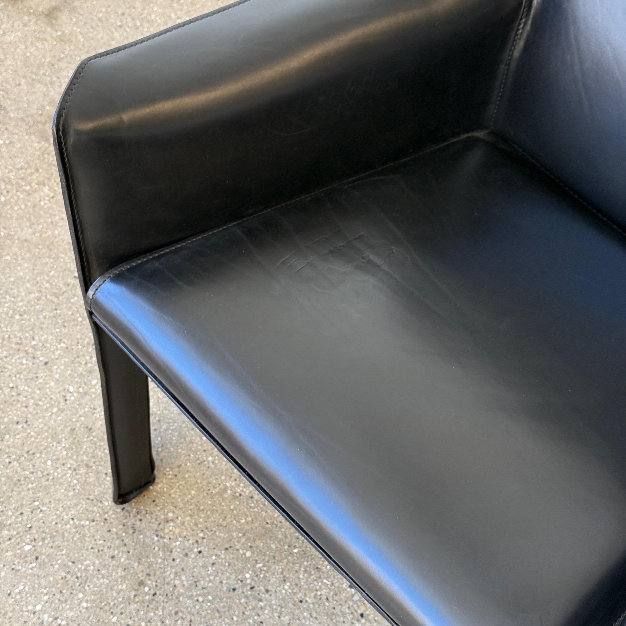 Mid-Century Modern Chaises longues à cabine modèle 414 par Mario Bellini pour Cassina en vente