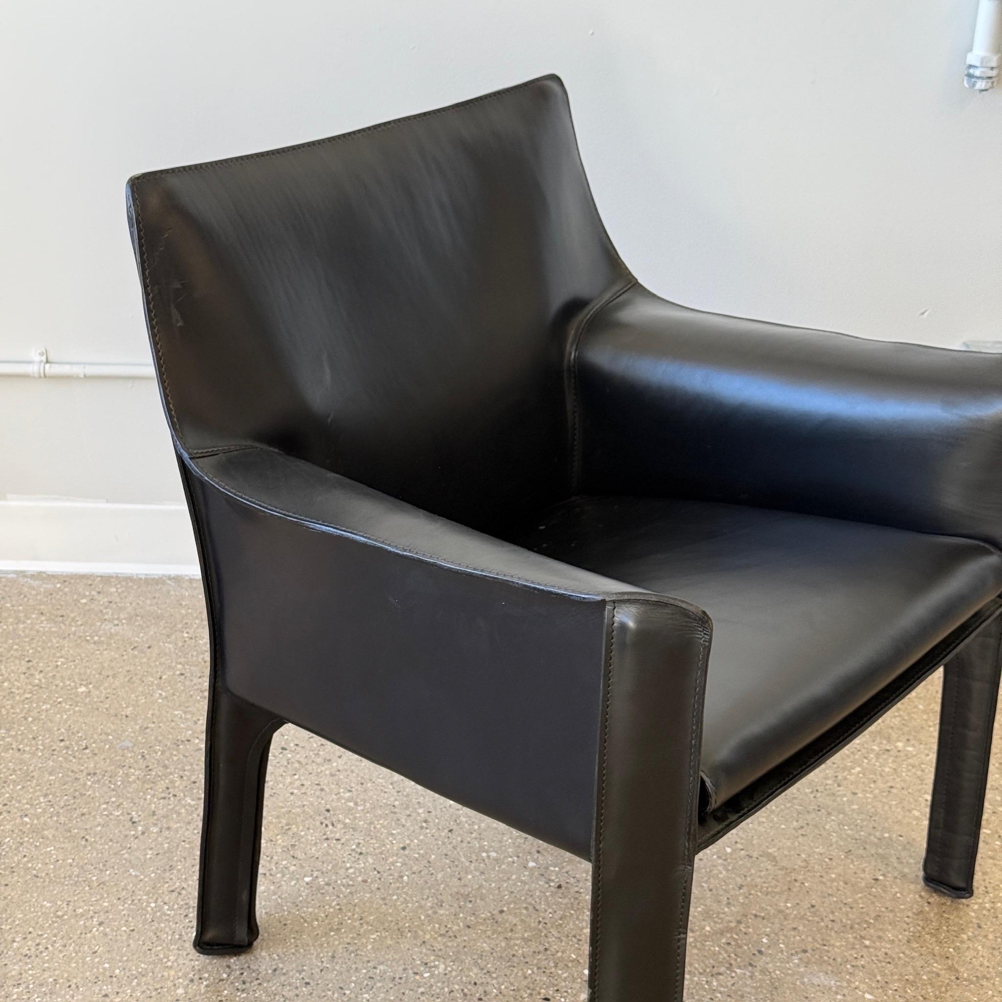 Chaises longues à cabine modèle 414 par Mario Bellini pour Cassina Bon état - En vente à Chicago, IL