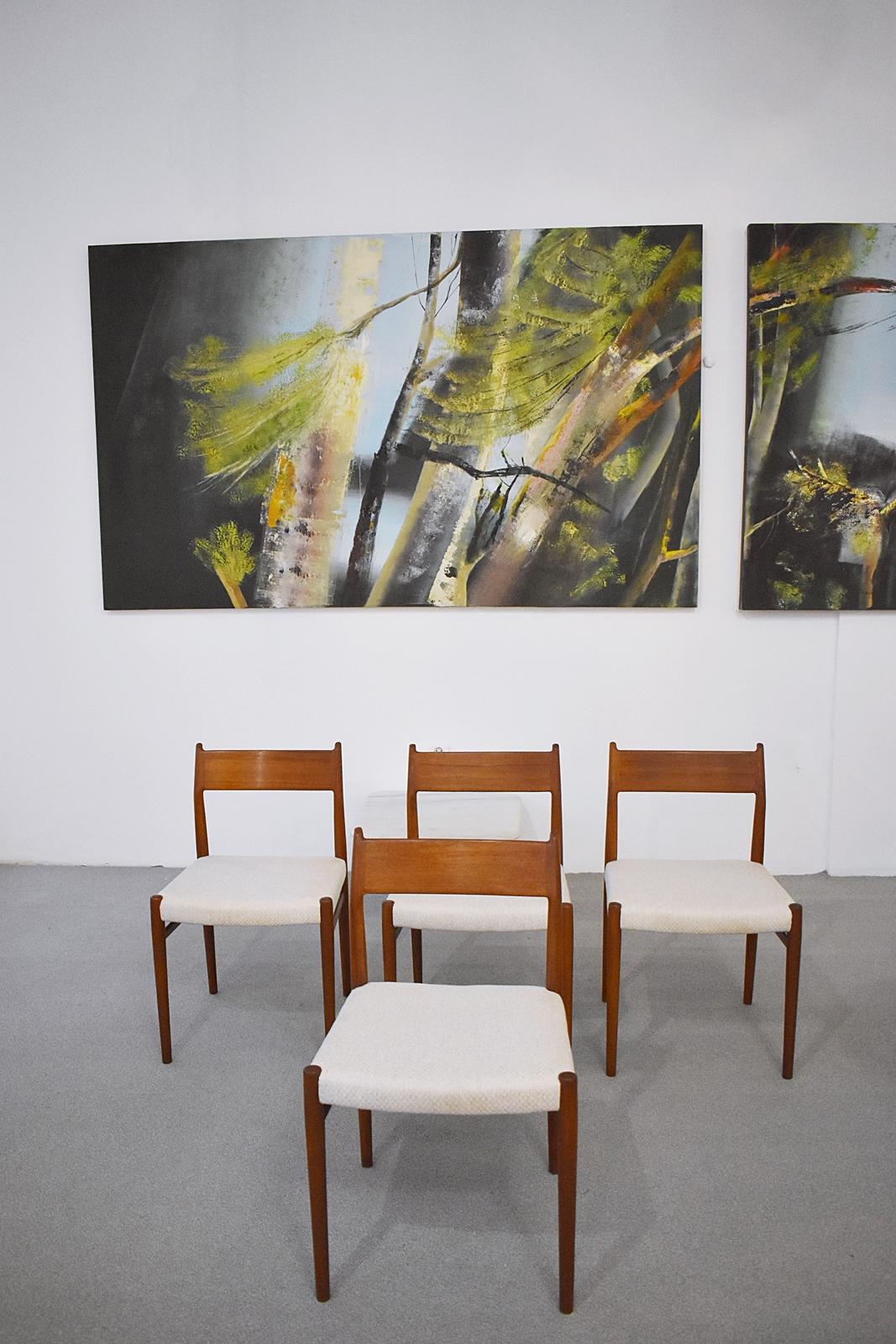 Danish Model 418 Dining Chair by Arne Vodder for Sibast, Denmark, 1960