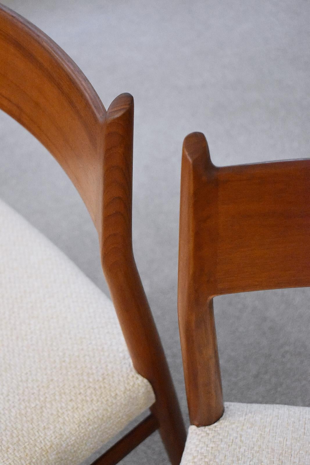 Model 418 Dining Chair by Arne Vodder for Sibast, Denmark, 1960 In Good Condition In Debrecen-Pallag, HU