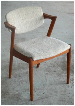 One Model 42 Teak Dining Chair for Schou Andersen One Model 42 Teak Dining Chair for Schou Andersen