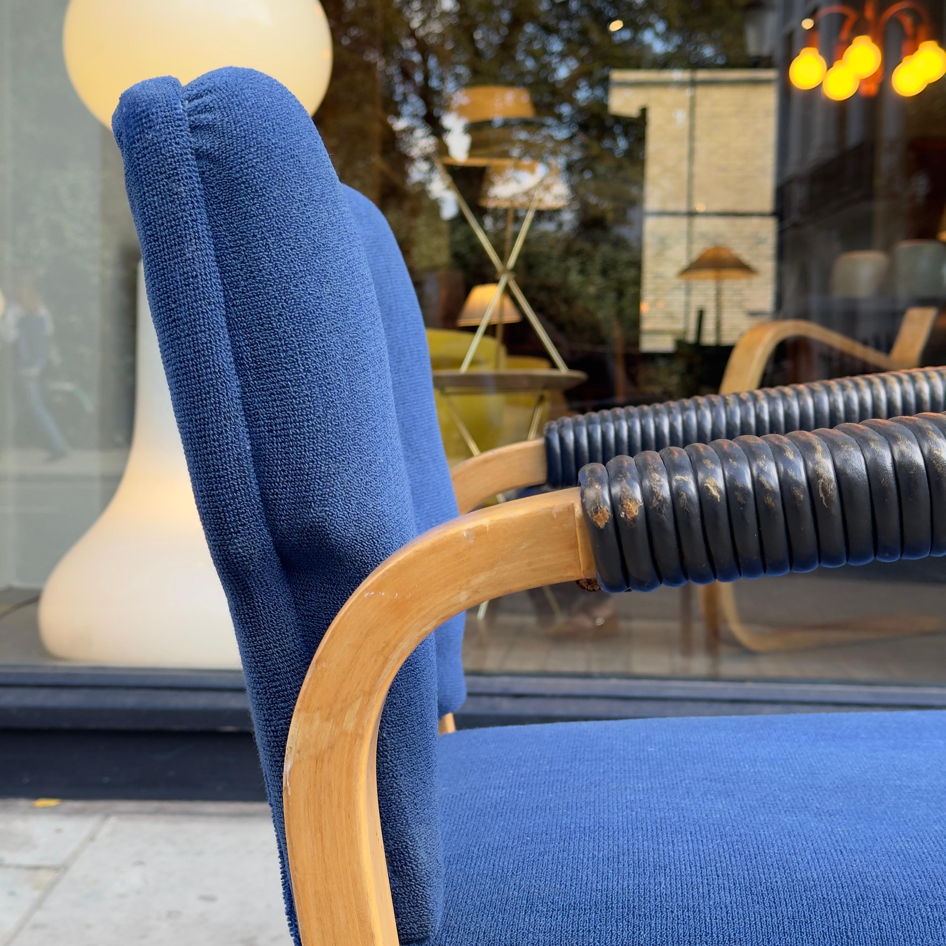 20th Century Model #43 Armchair, Maija Heikinheimo w. Alvar Aalto, Finland, 1960s For Sale