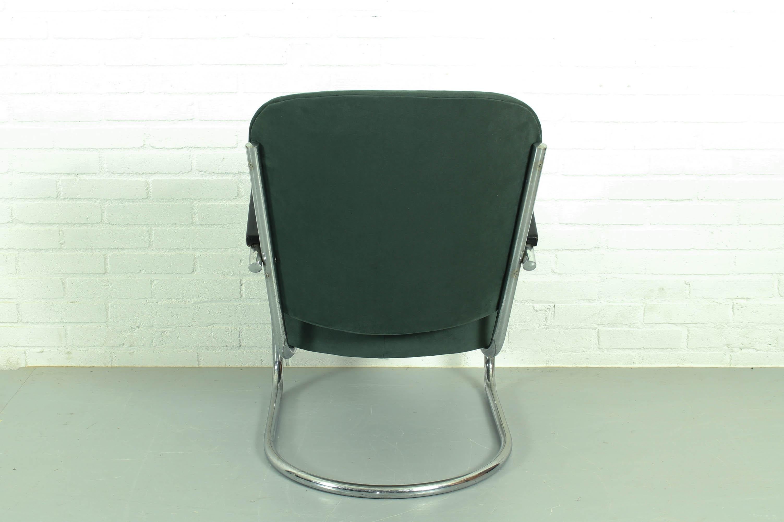 Model 436 Lounge Chair by Paul Schuitema For D3, 1930s In Good Condition For Sale In Appeltern, Gelderland