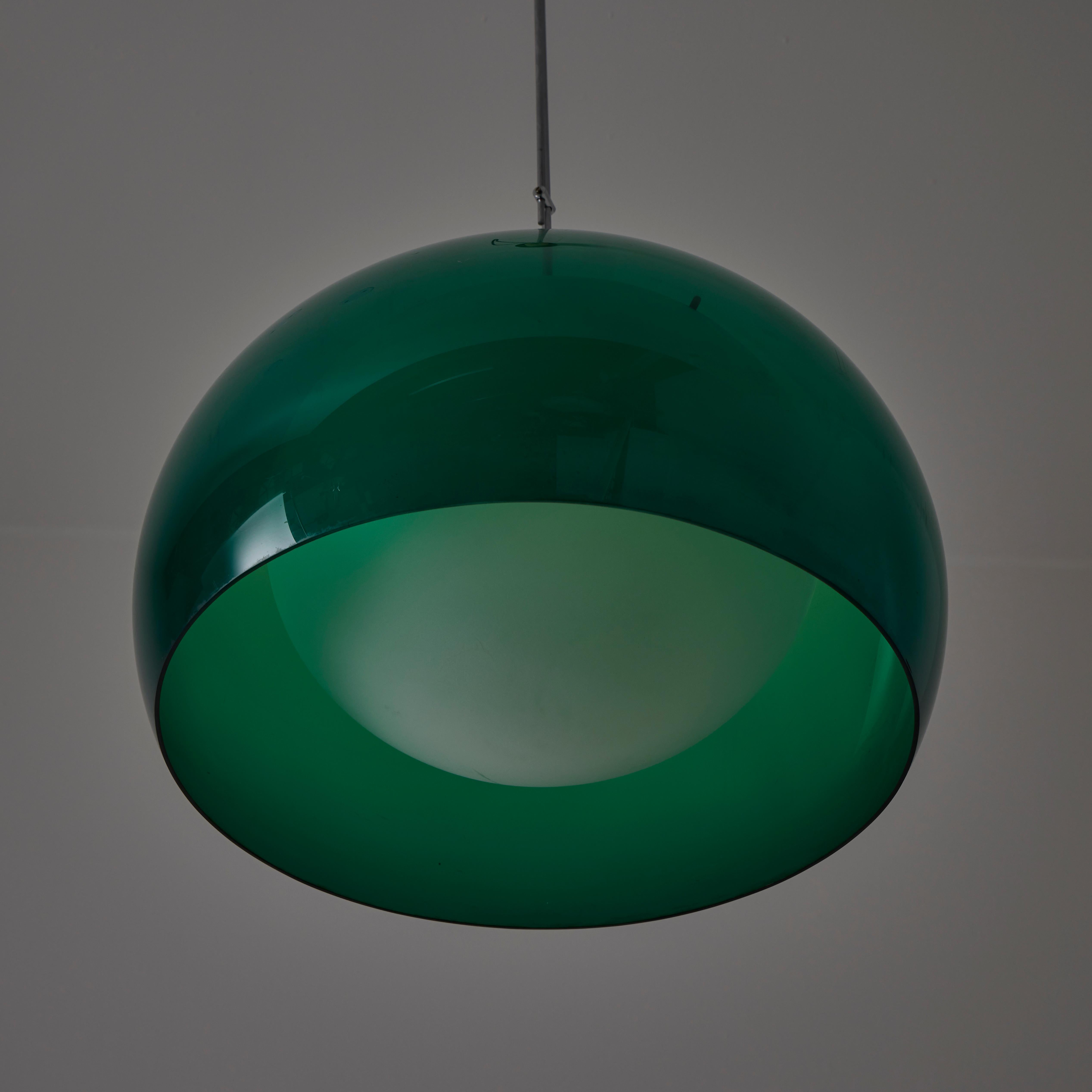 XX secolo Lampada da soffitto Model 4410 B di Tito Agnoli per Oluce in vendita