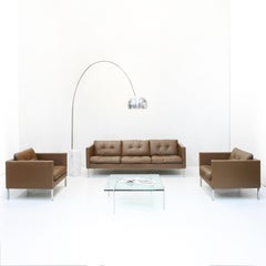 Model 446 Three-Seater Sofa and Club Chairs by Pierre Paulin for Artifort, 1960s