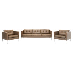 Model 446 Three-Seater Sofa and Club Chairs by Pierre Paulin for Artifort, 1960s