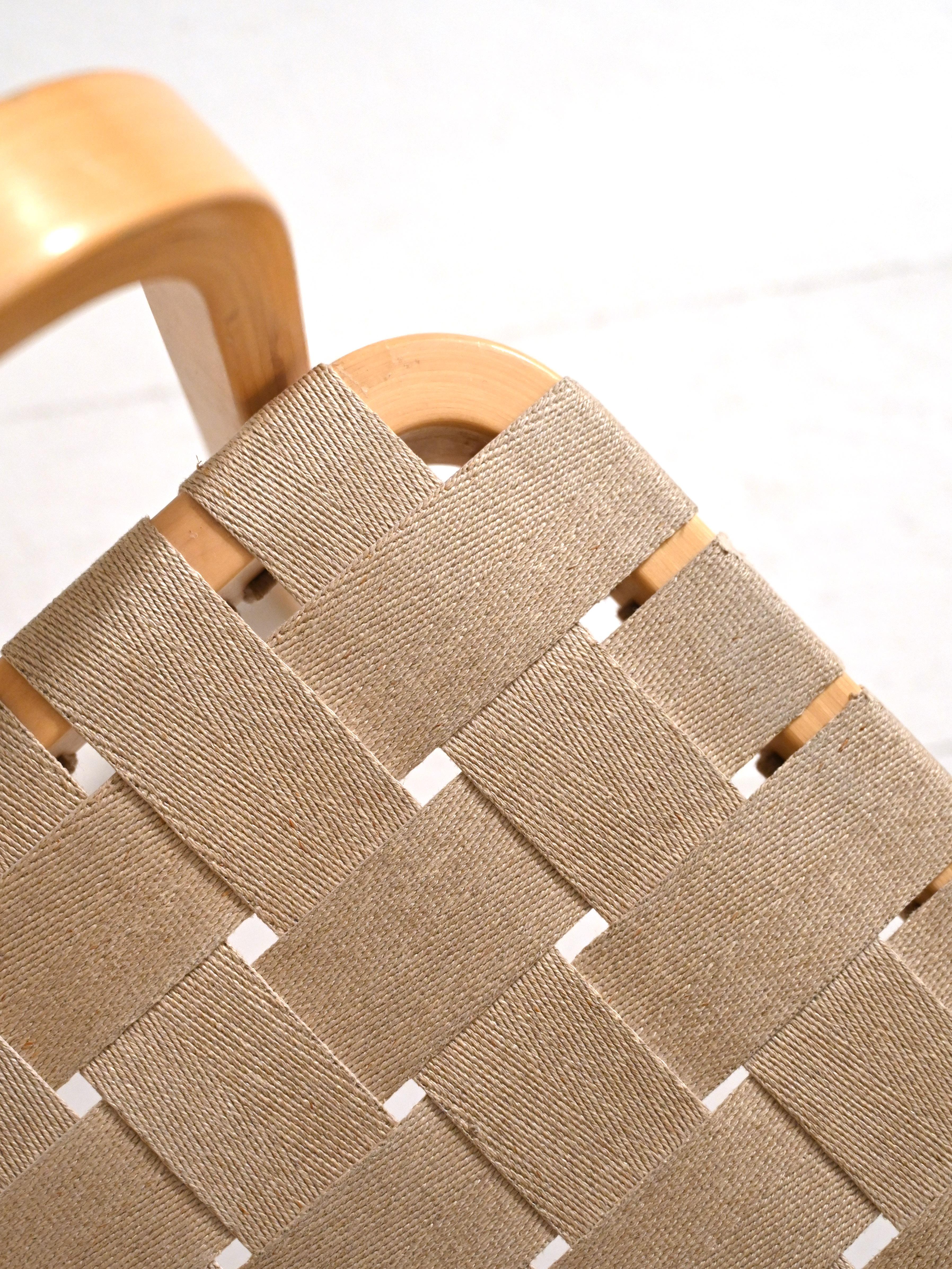 Scandinavian Modern 'Model 45'  birch armchairs by Alvar Aalto