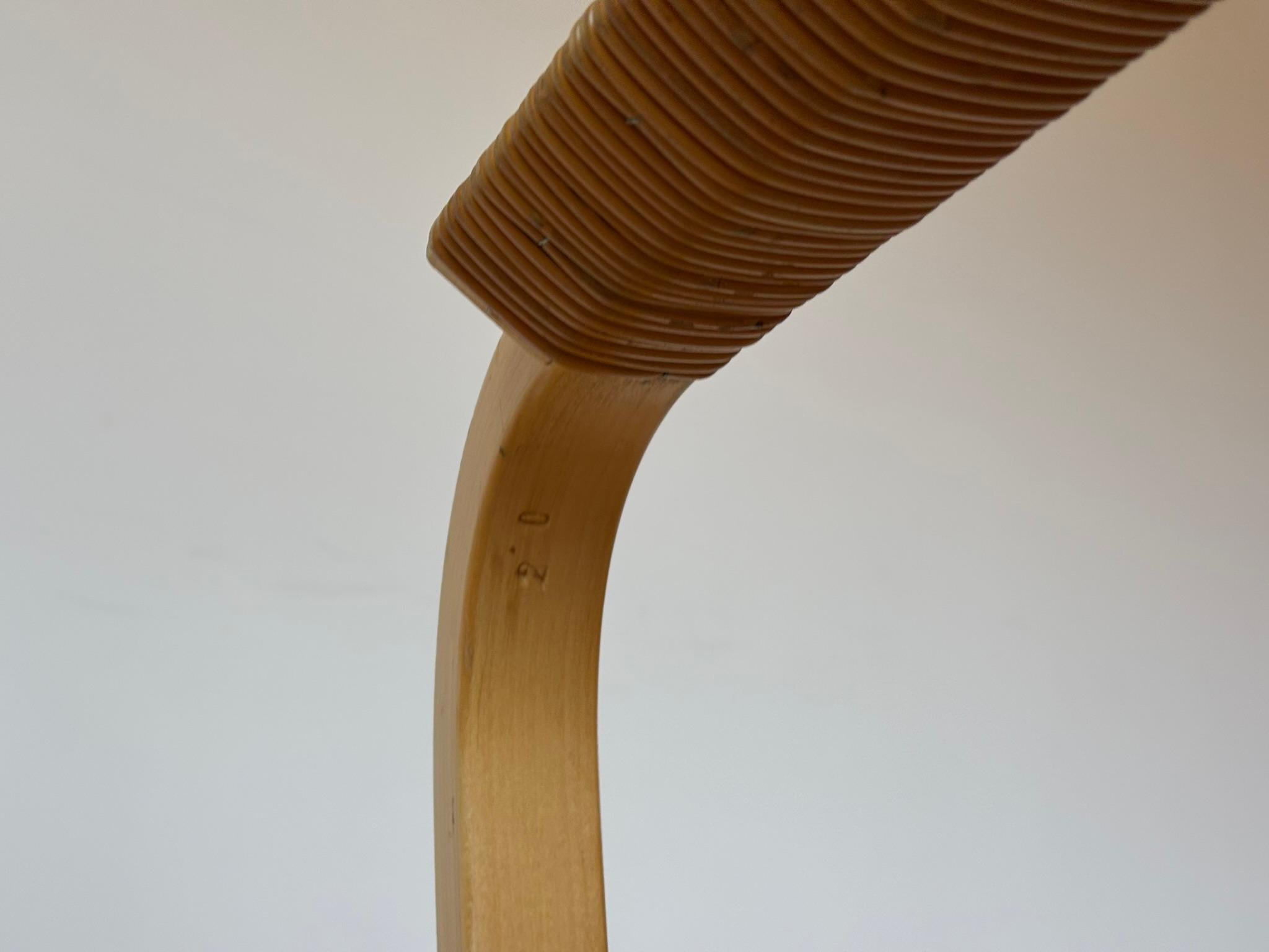 Model 45 Lounge Chairs by Alvar Aalto for Artek, 1970s For Sale 5