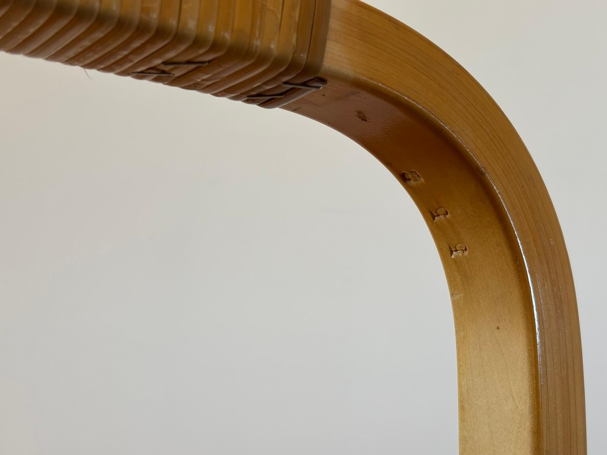 Model 45 Lounge Chairs by Alvar Aalto for Artek, 1970s For Sale 6